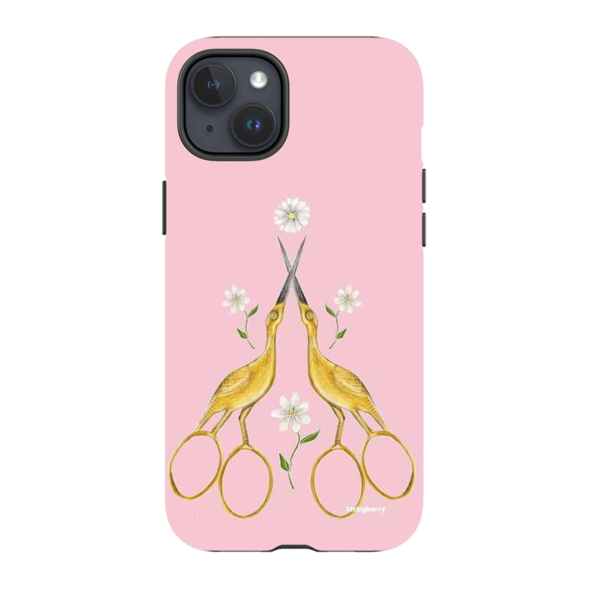 iPhone MagSafe Tough Case -  Heron Scissors By Catherine Rowe