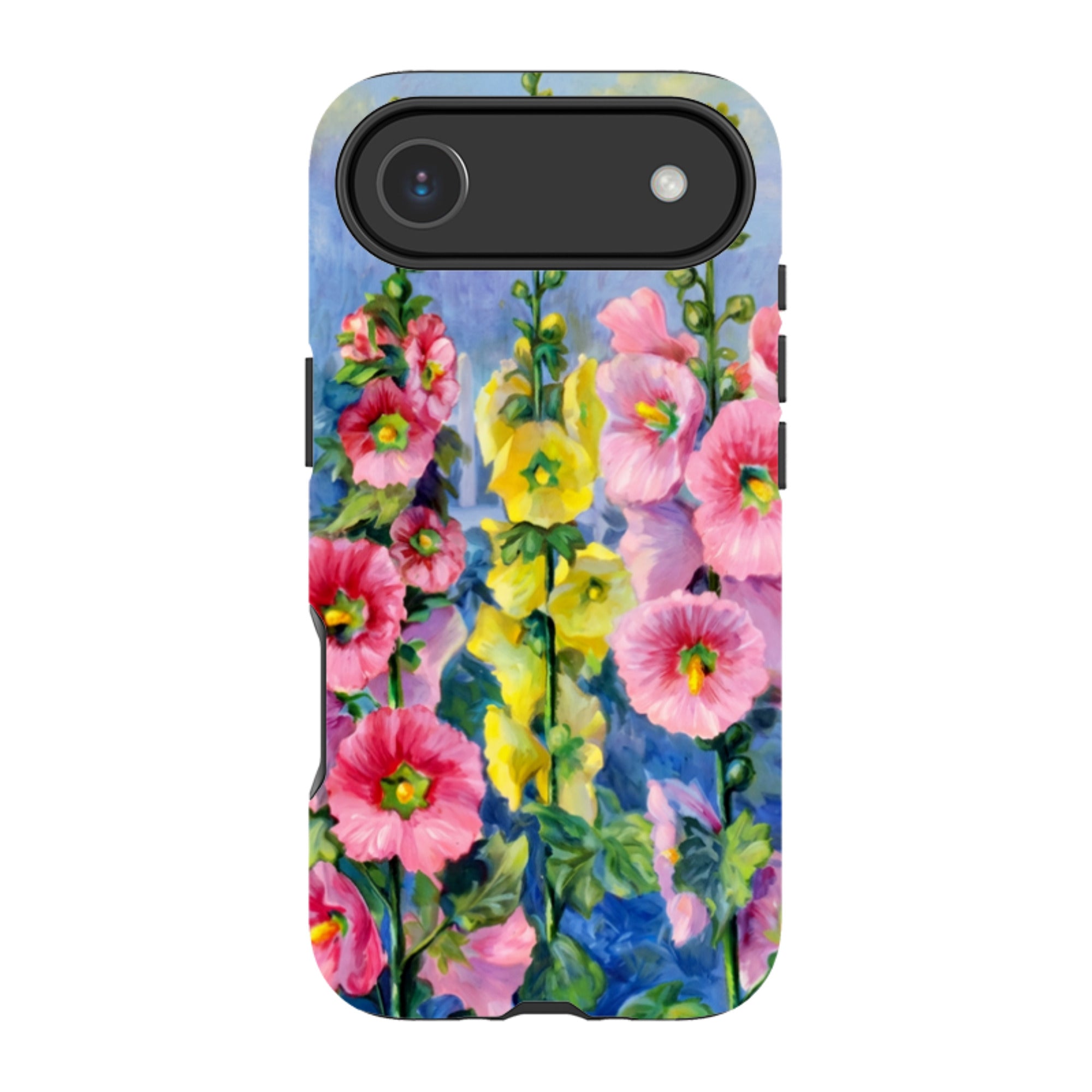 iPhone MagSafe Tough Case - Hollyhock Garden