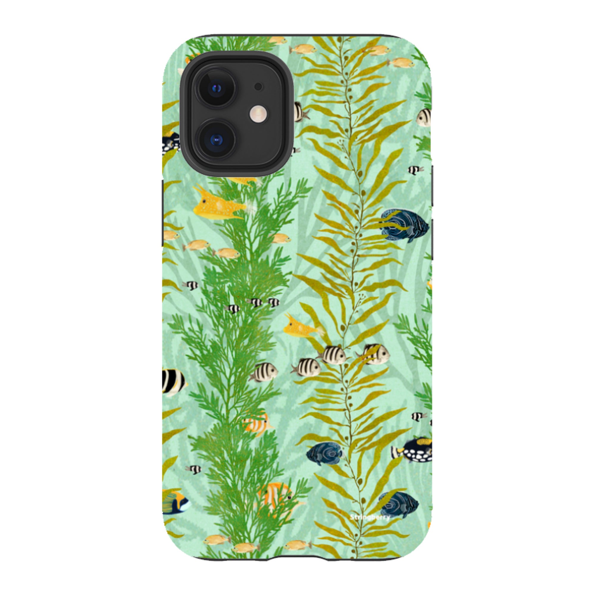 iPhone Tough Case - Reef Stripe By Katherine Quinn