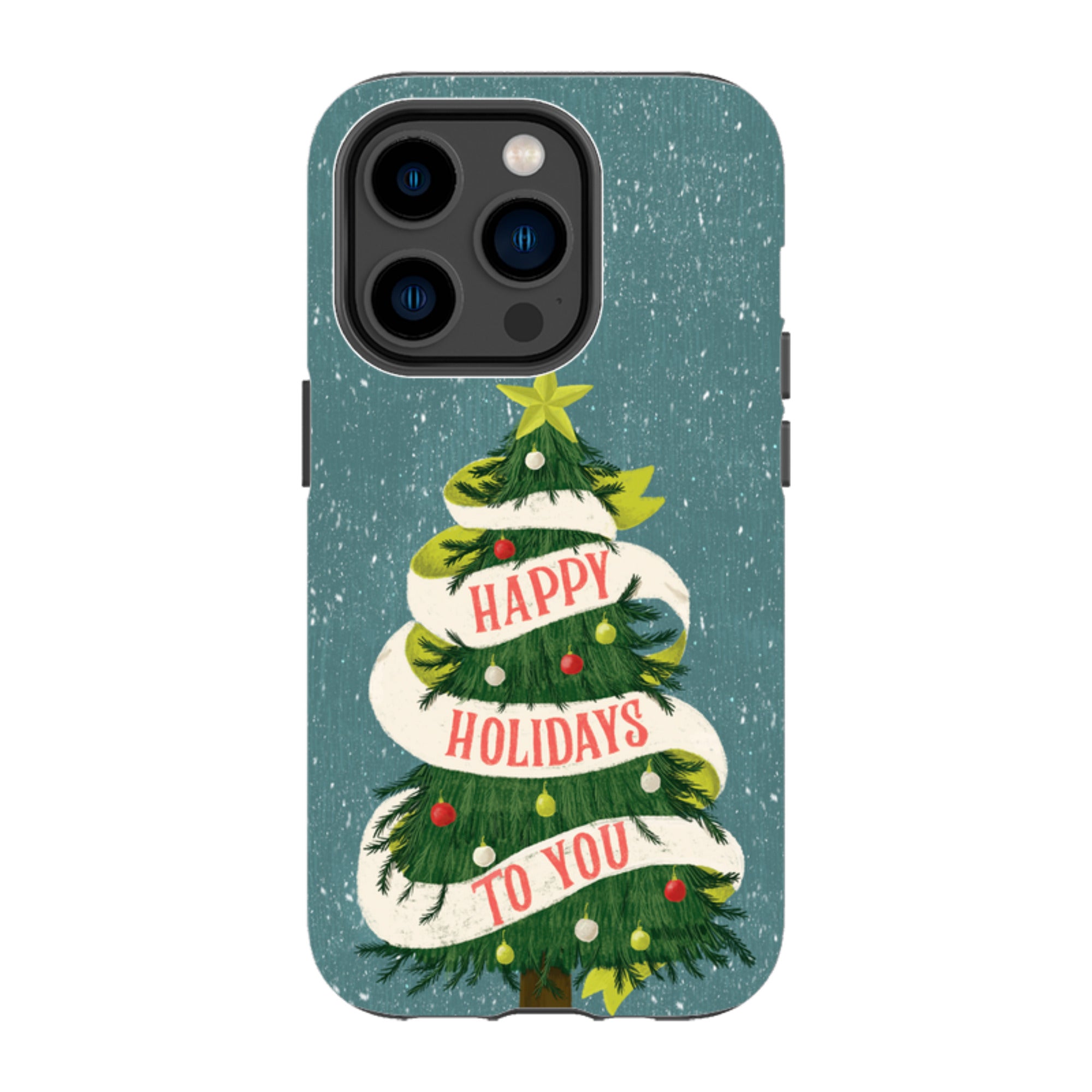 iPhone MagSafe Tough Case - Happy Holidays By Abby Jacobs