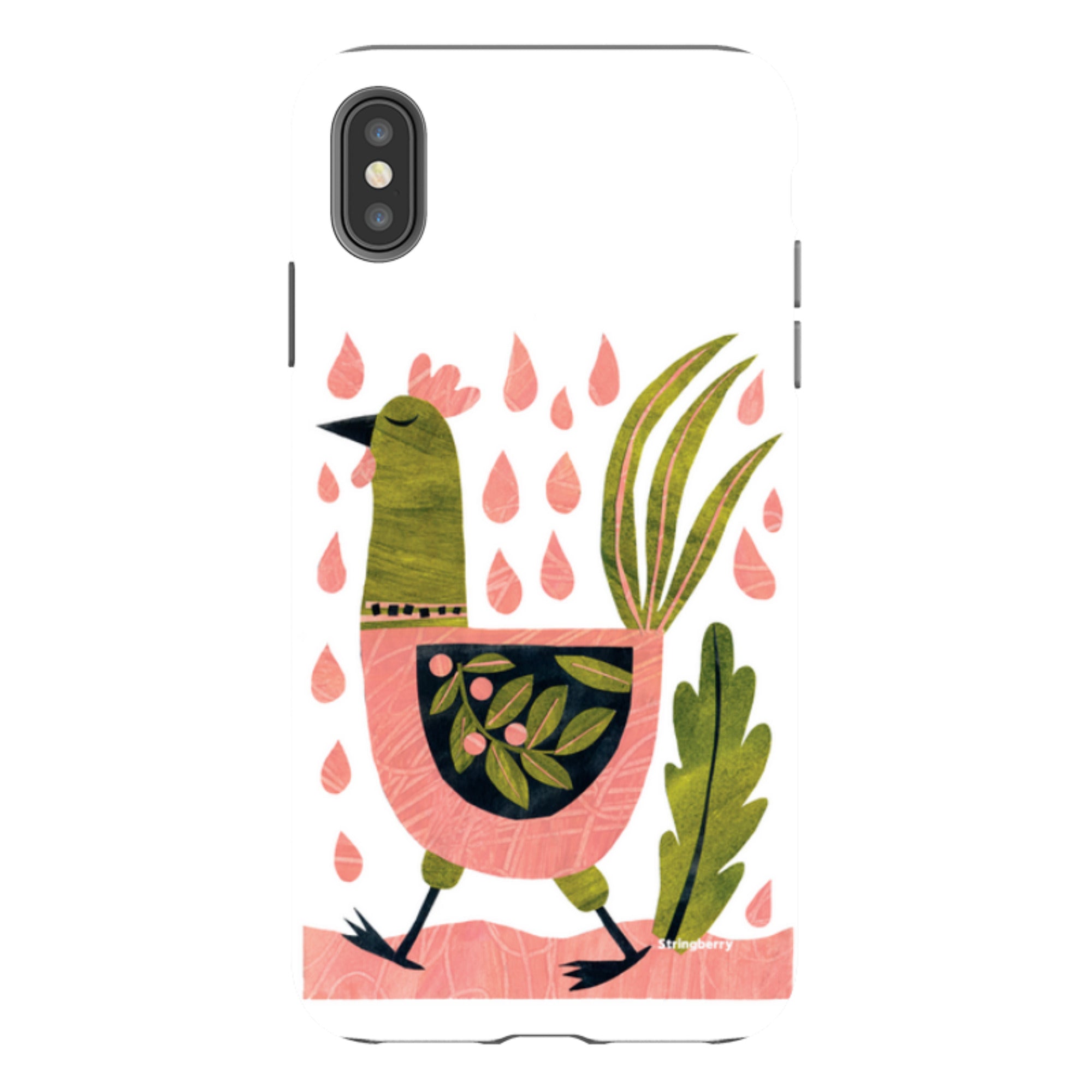 iPhone Tough Case - Folk Chick By Tracey English