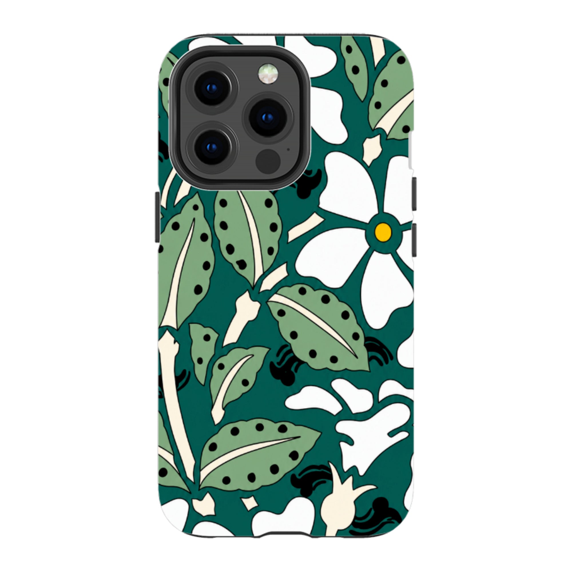 iPhone Tough Case - Vintage Woodblock Print