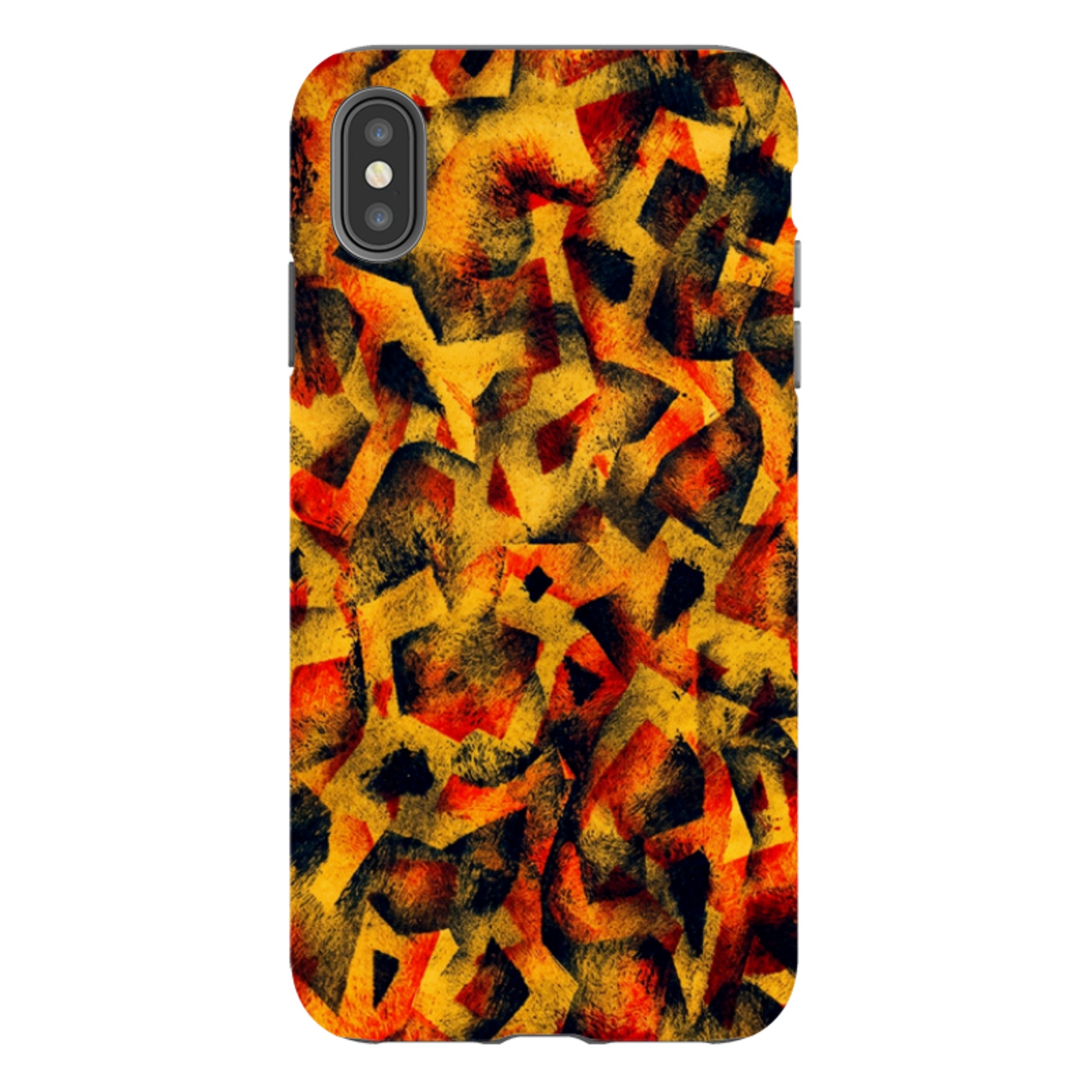 iPhone Tough Case - Abstract Cubism