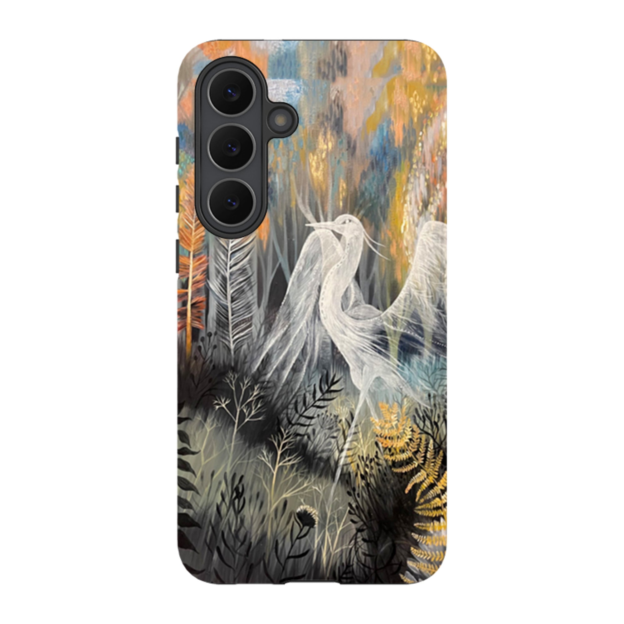 Samsung Tough Case - Ghost Heron By Mia Underwood