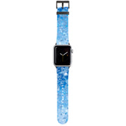 Blue Glitter Apple Watch Strap