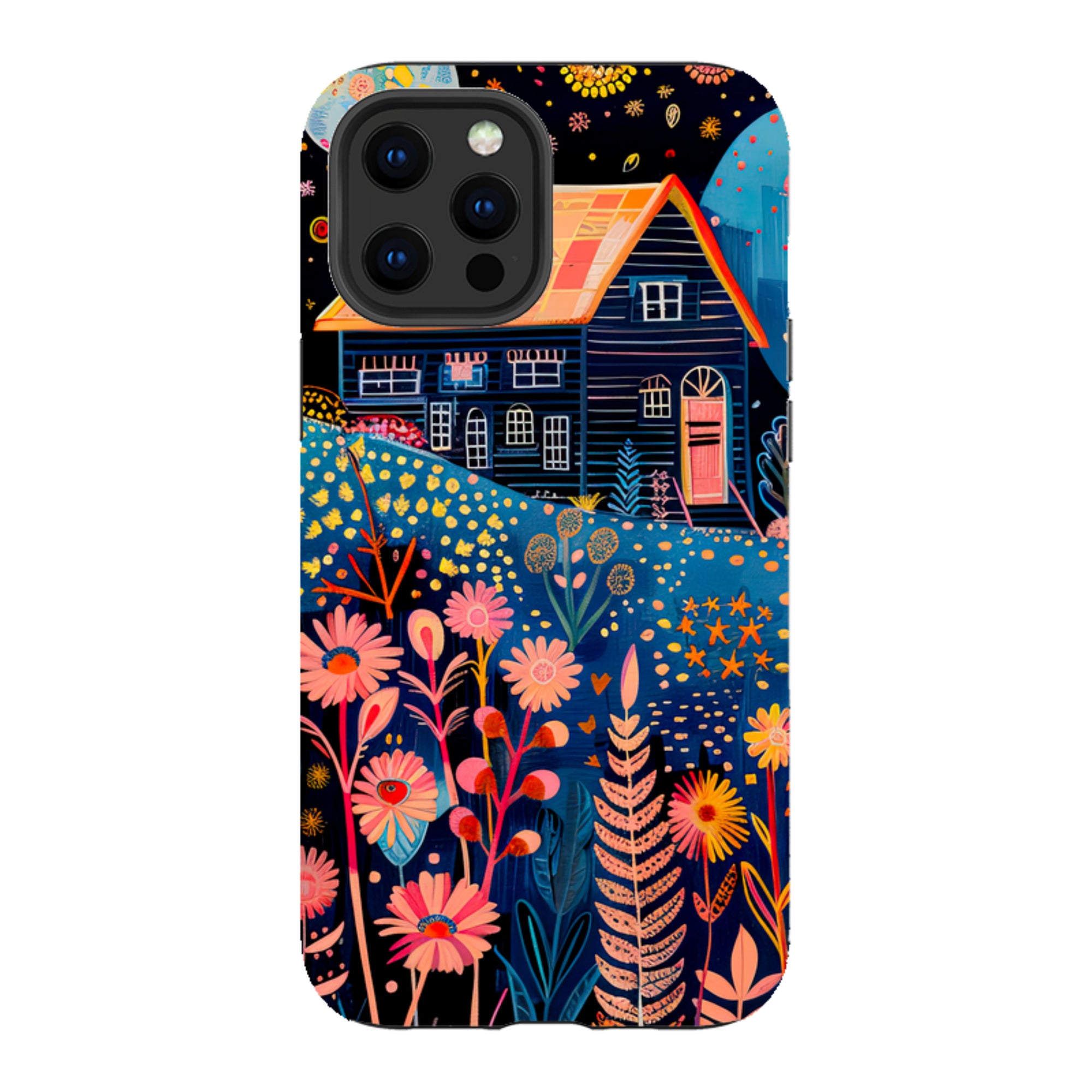 iPhone Case - Folk Art House V