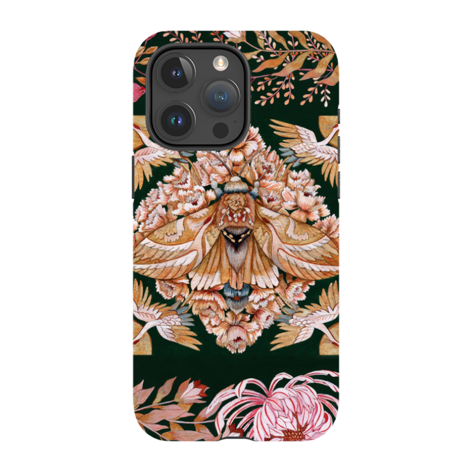 iPhone MagSafe Tough Case -  Golden Moth By Maria Matos