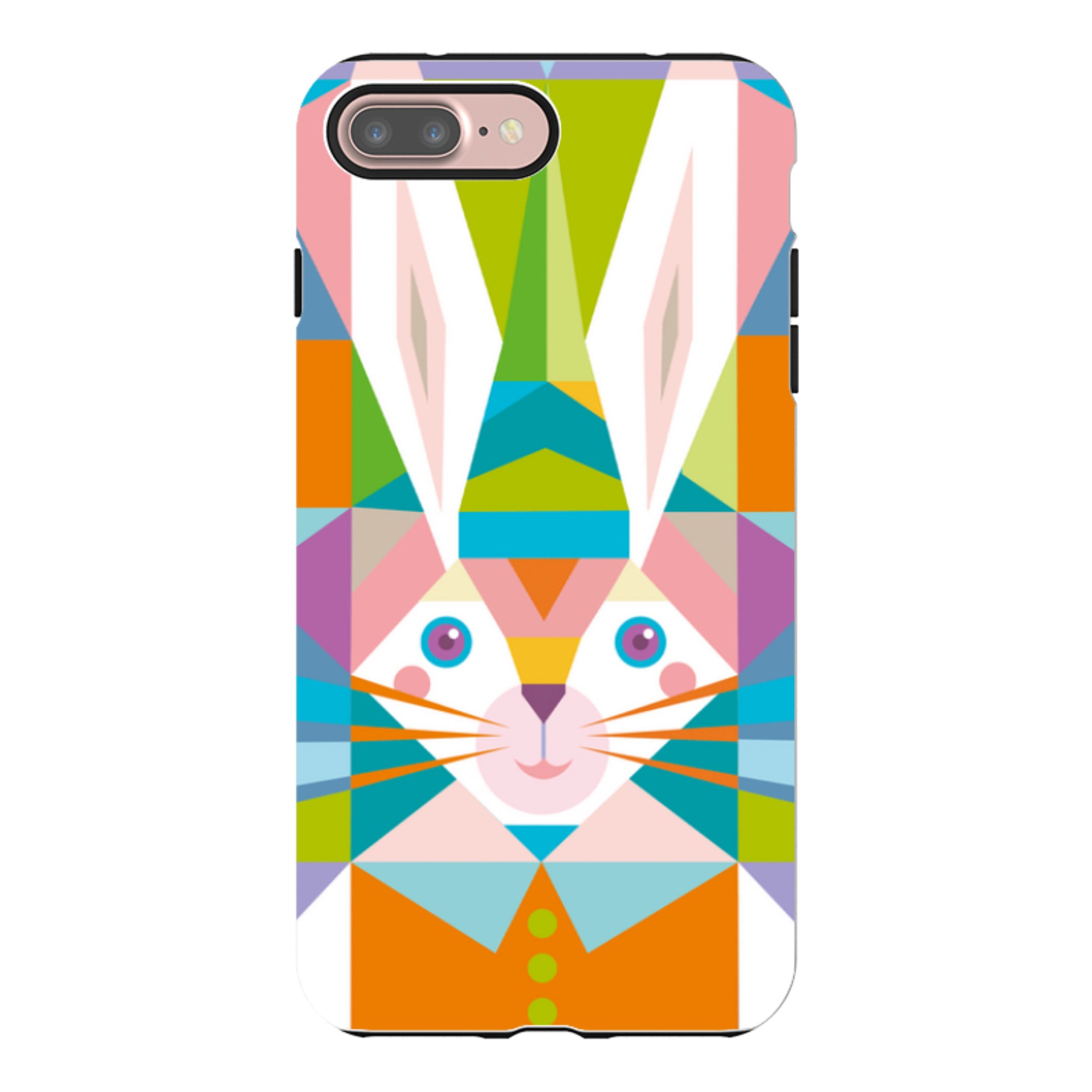 iPhone Tough Case - Bunny By Patternistas