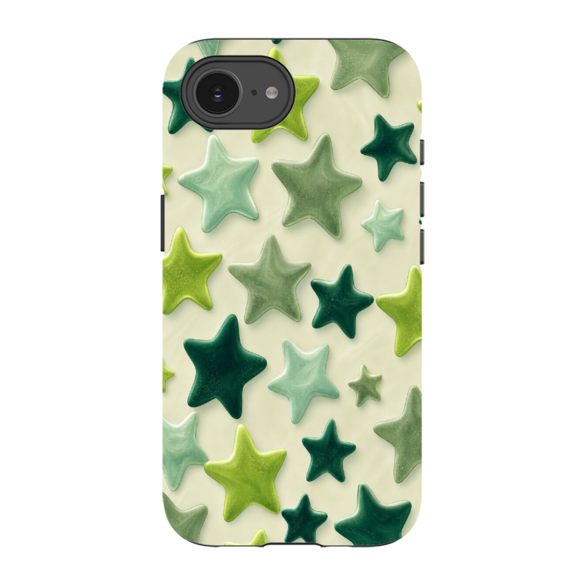 iPhone Tough Case - Sage Green Star