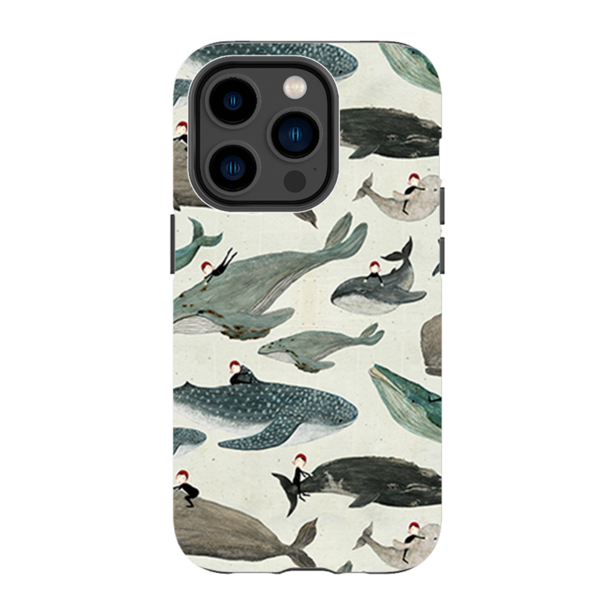 iPhone Tough Case - Whale Rider By Katherine Quinn