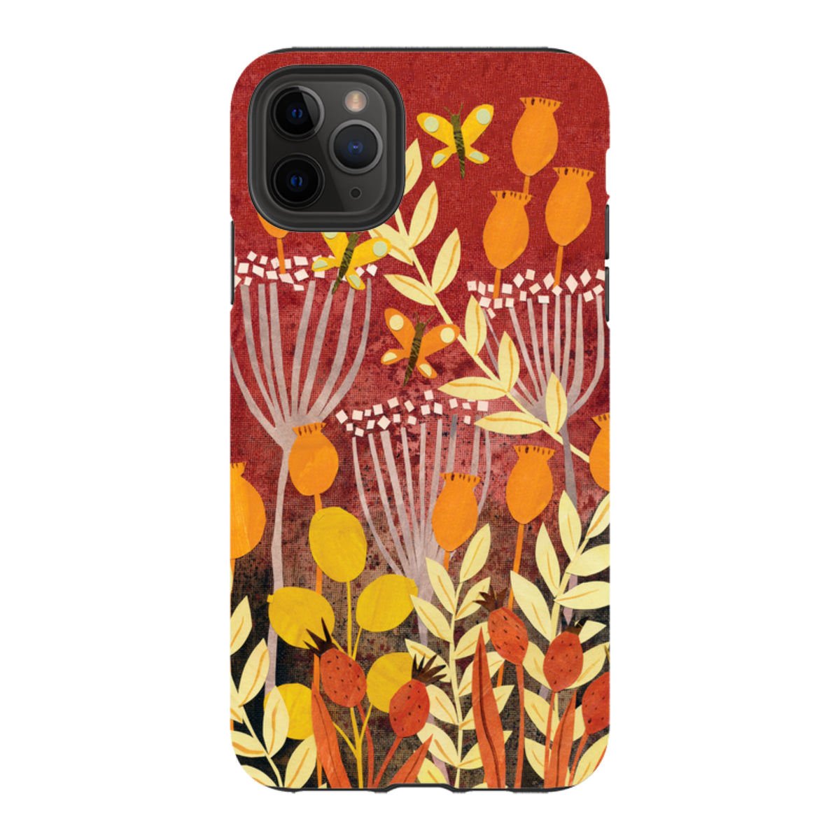 iPhone Tough Case - Dried Pods By Tracey English