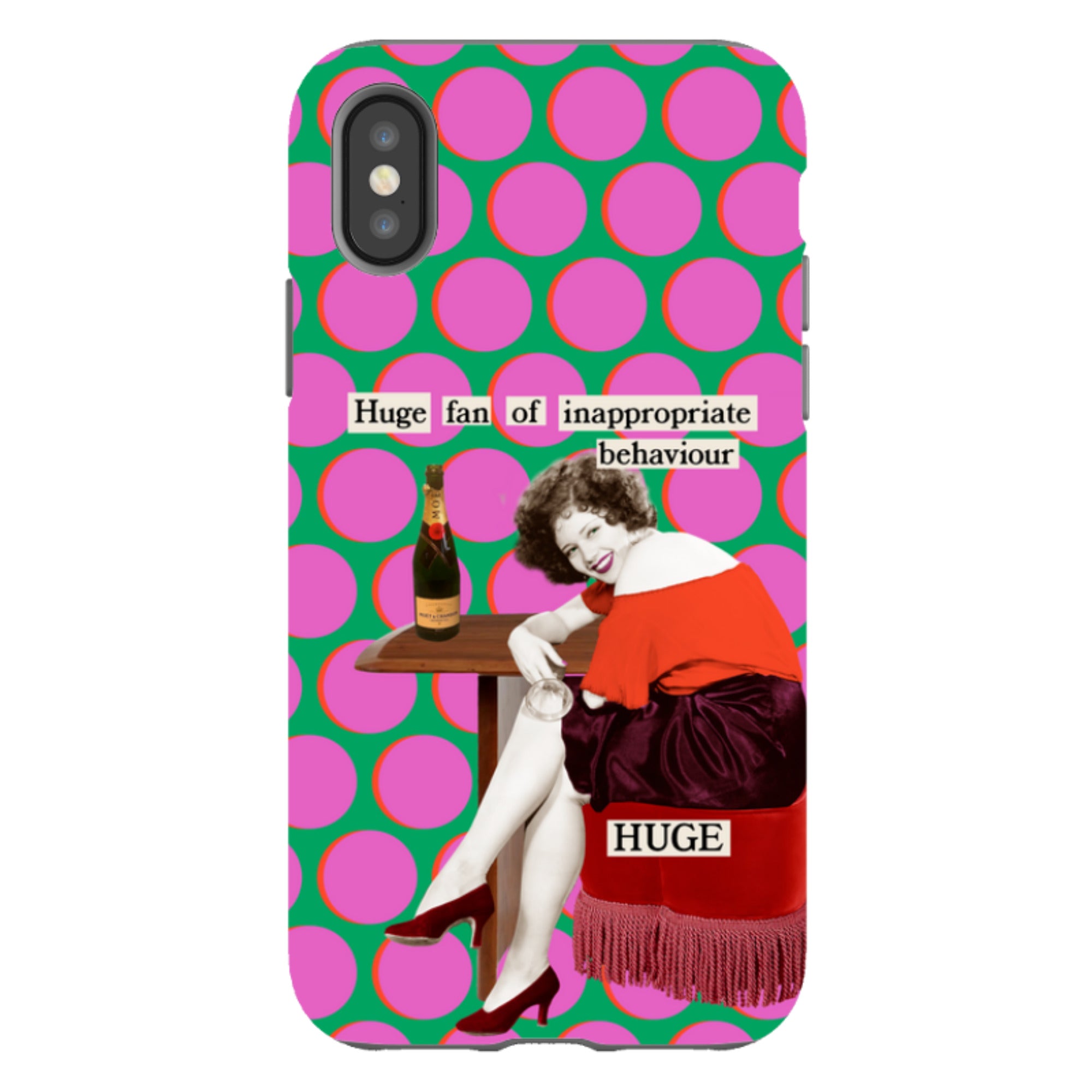 iPhone Tough Case - Inappropriate By Clare Jordan
