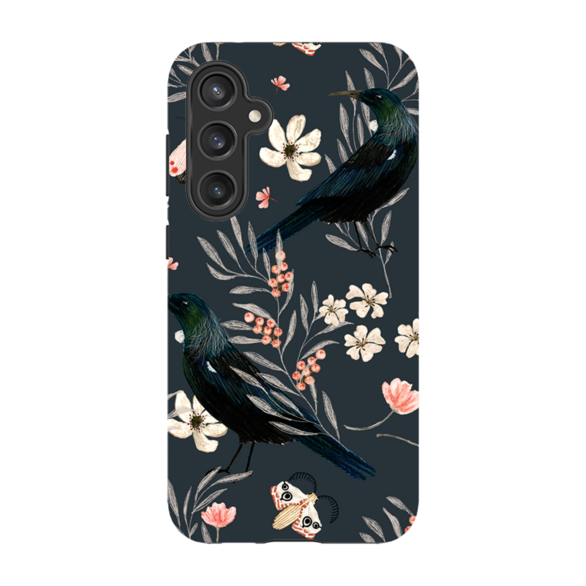 Samsung Tough Case - Moths And Tuis By Katherine Quinn