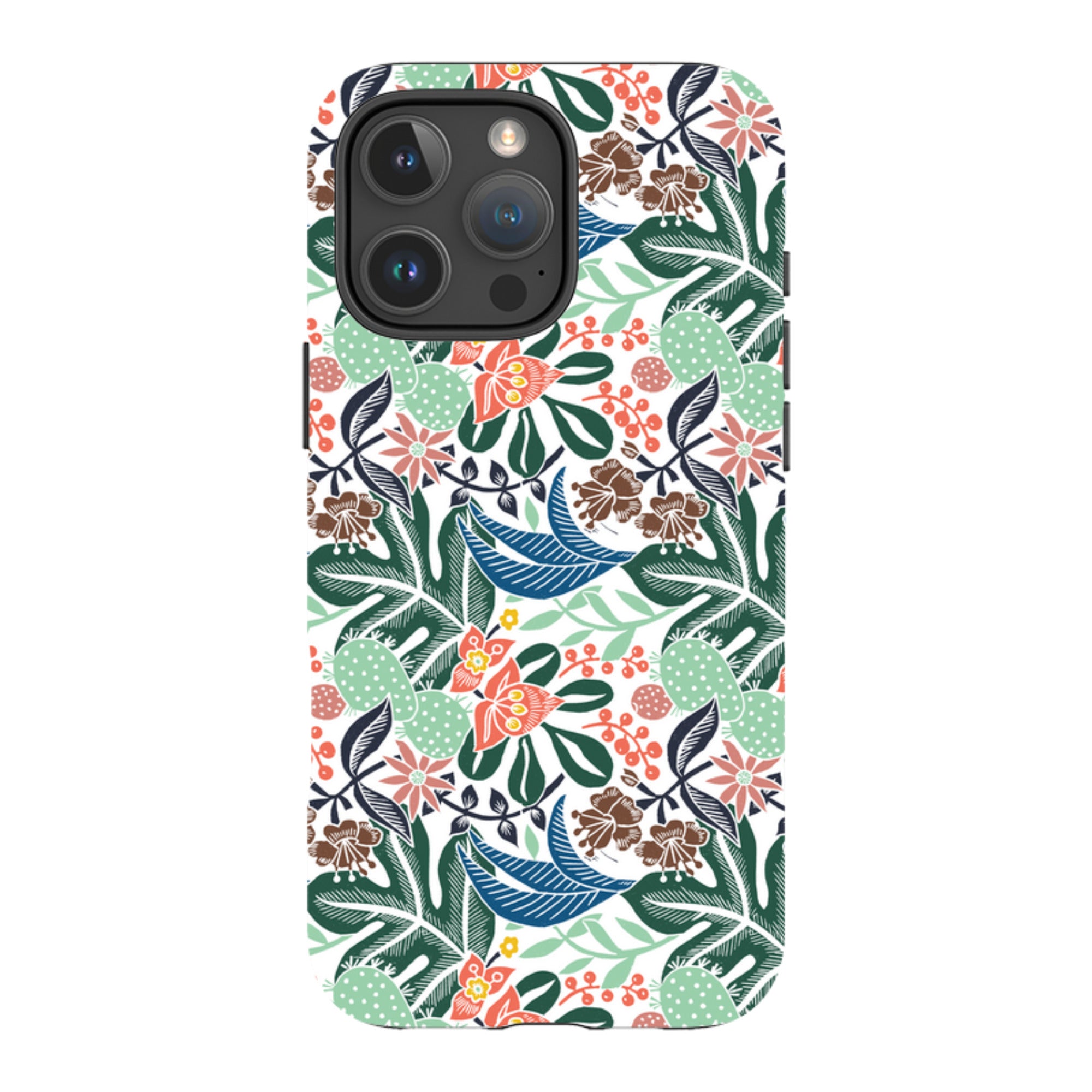 iPhone Tough Case - Tropical Cactus 2 By Kate Heiss