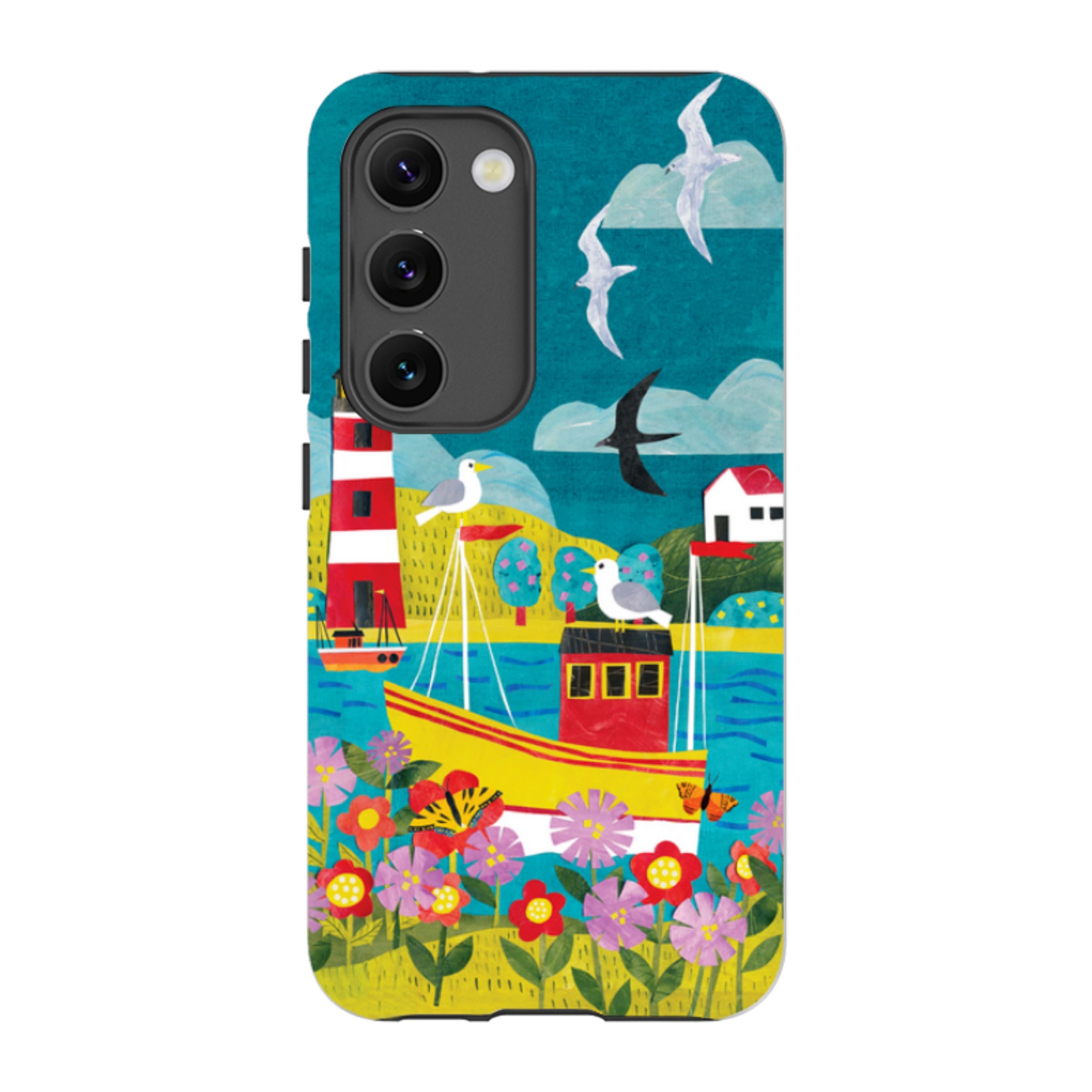 Samsung Tough  Case - Fishing Boat By Tracey English