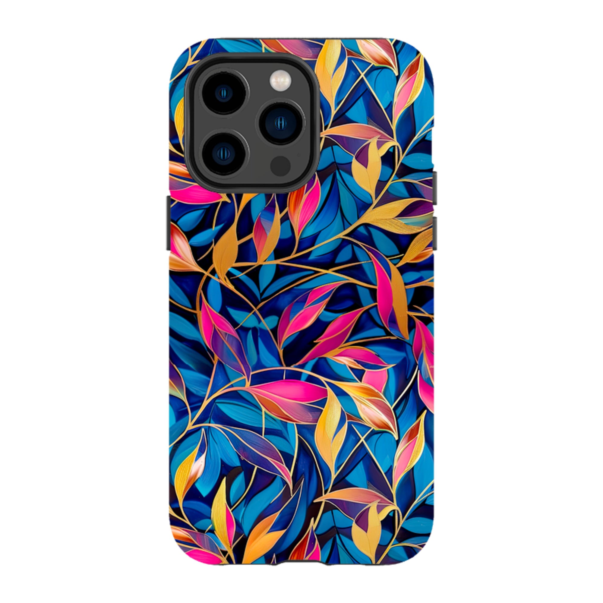 iPhone MagSafe Tough Case - Tangled Leaves
