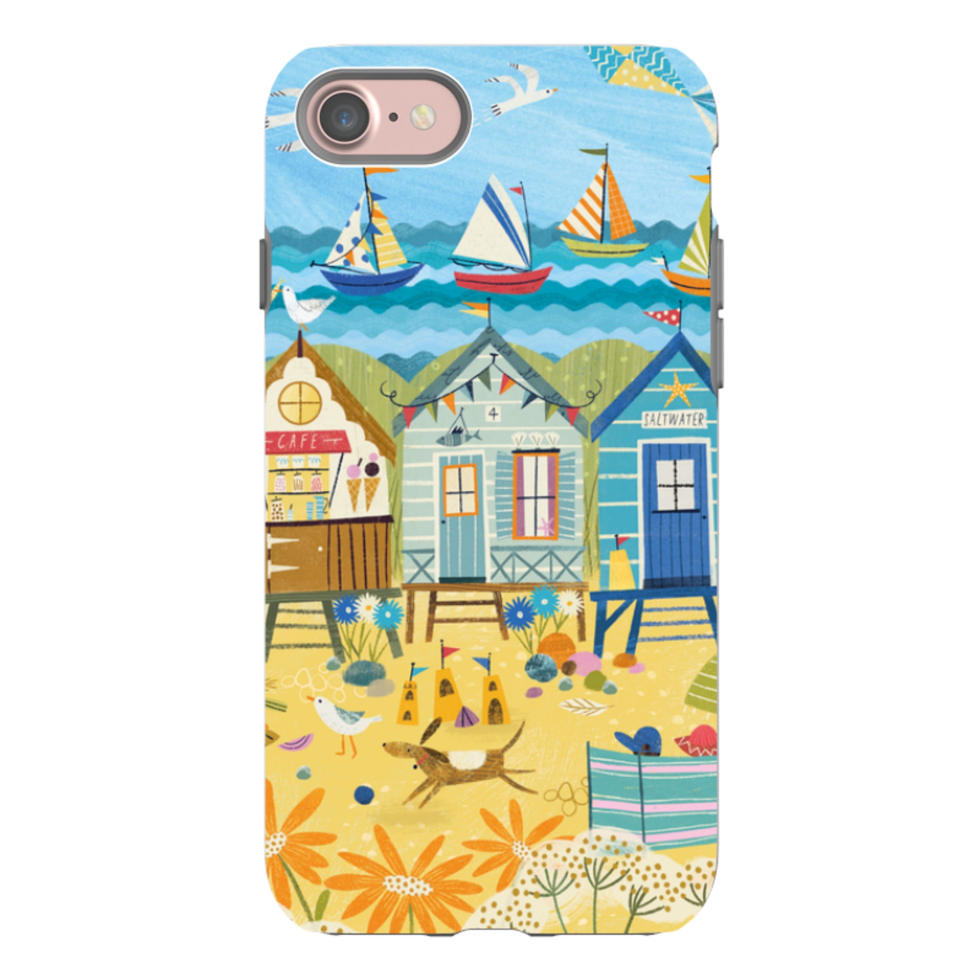 iPhone Case - Beachy Days 1 By Ali Brookes