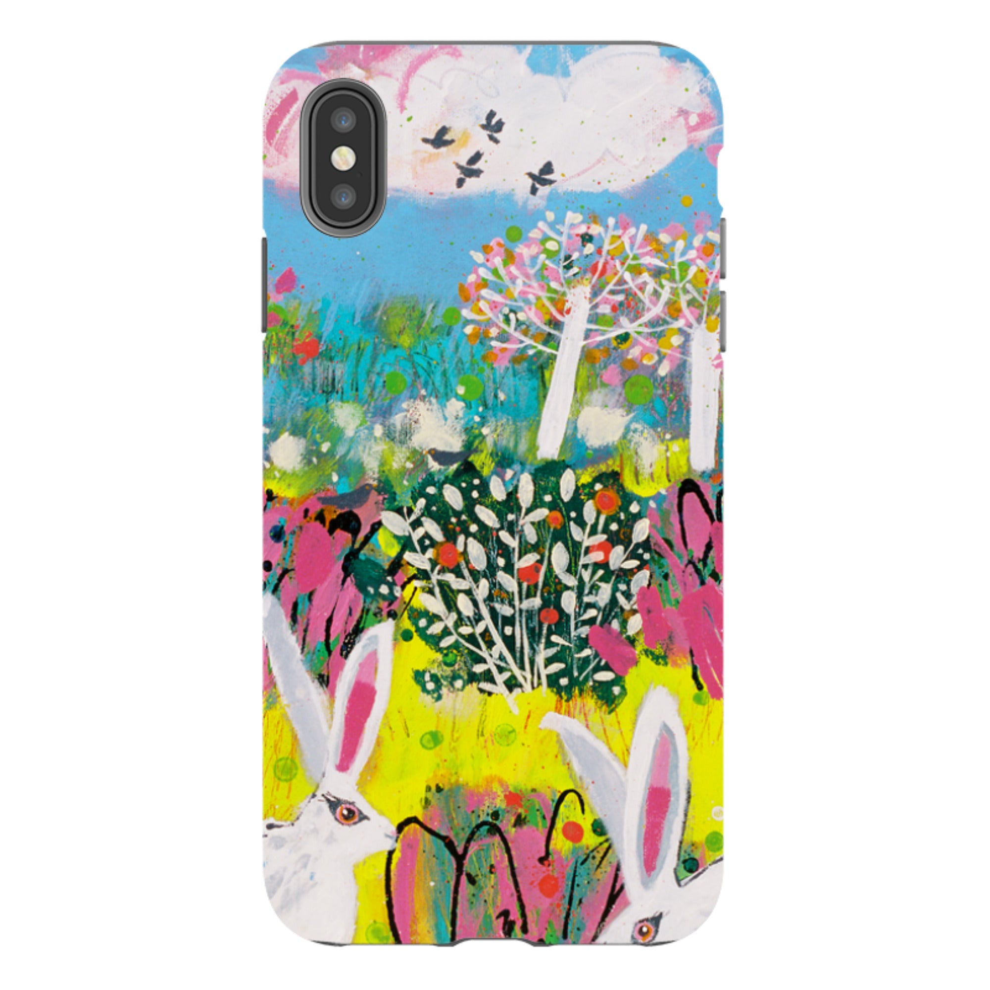 iPhone Tough Case - Bunnies By Claire West
