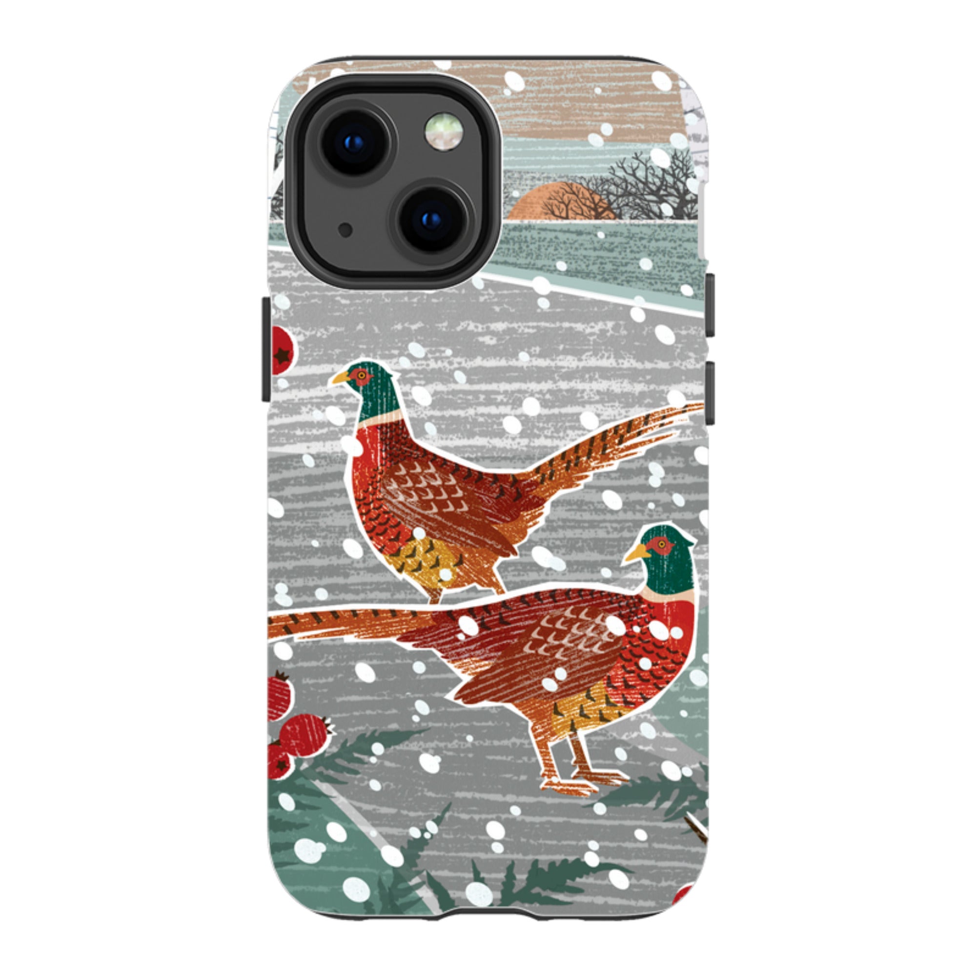 iPhone Tough Case - Snowy Day By Liane Payne