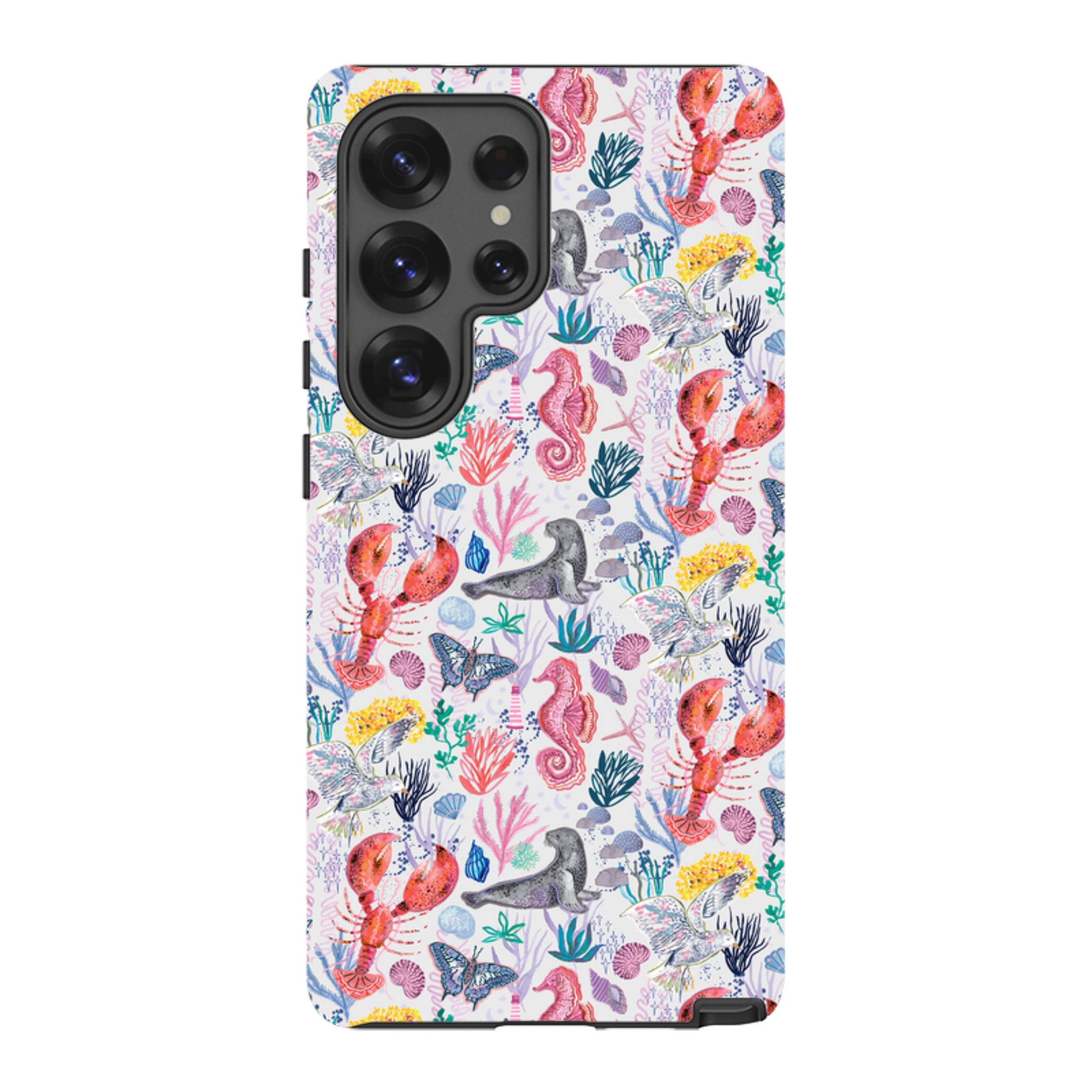 Samsung Tough  Case - Coastline Pattern D By Emma Frances Grant