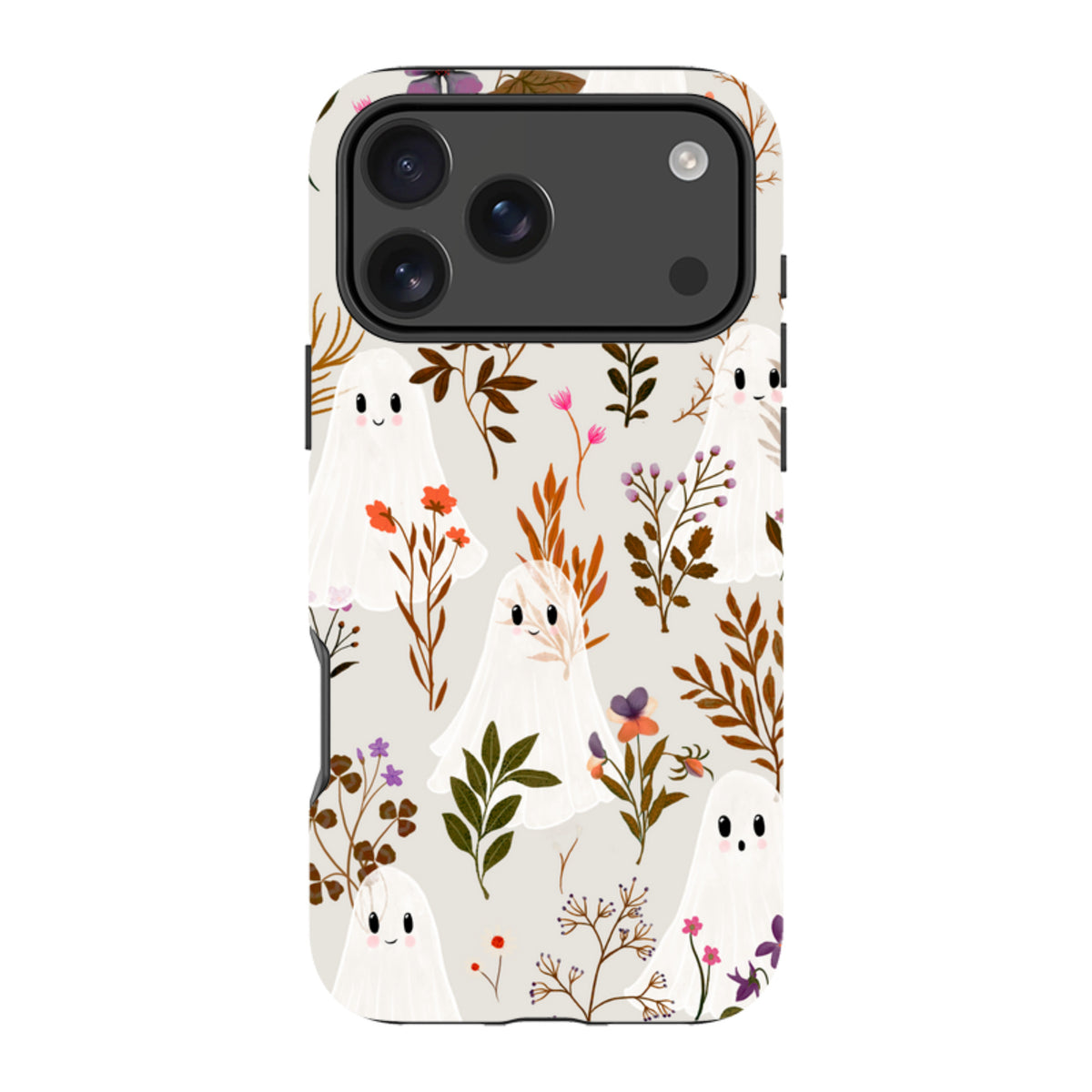 iPhone Tough Case - Ghost in the Garden - Stone By Katherine Quinn
