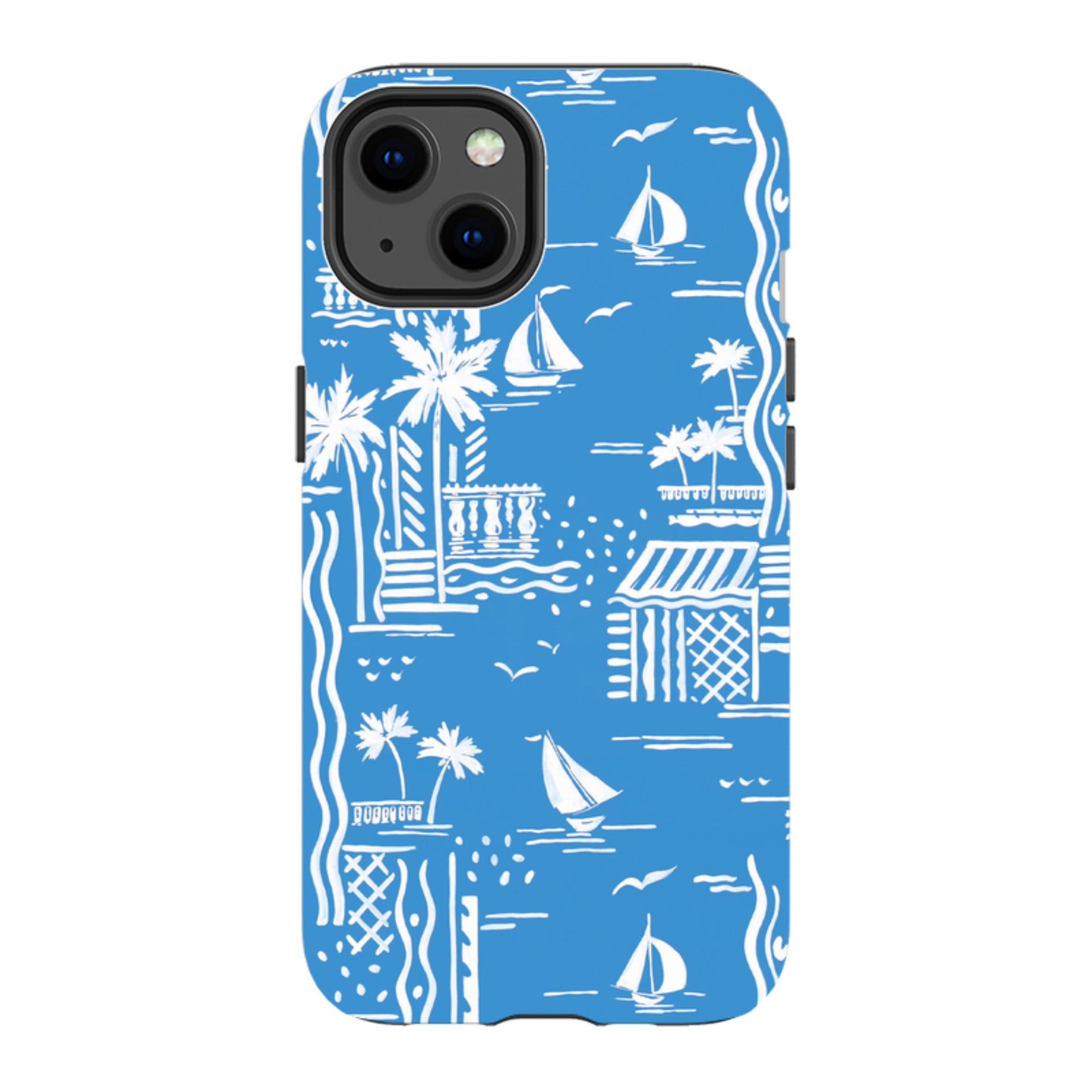 iPhone Tough Case - Cote D'Azur Boats By Sarah Campbell
