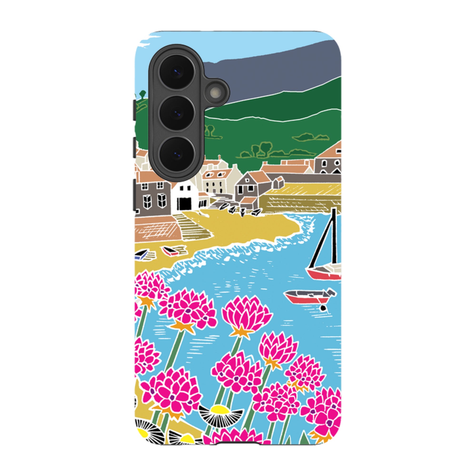 Samsung Tough Case - Quaint Harbour By Kate Heiss