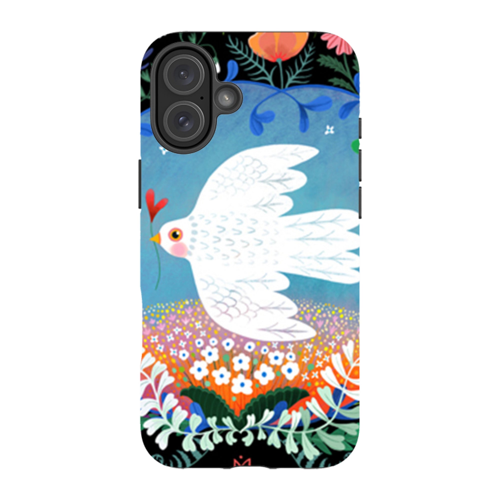 iPhone Tough Case - Peacebird By Mia Underwood