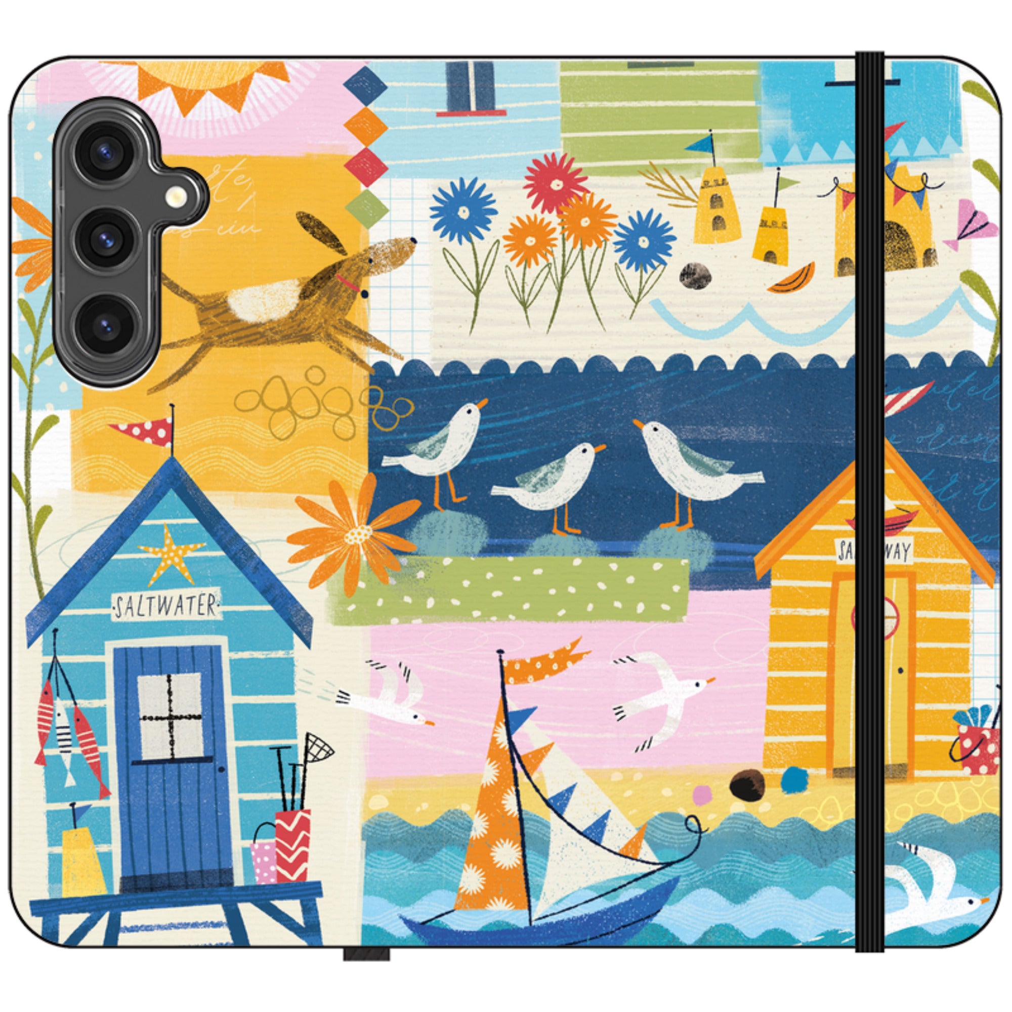 Sunny Days Wallet Case By Ali Brookes