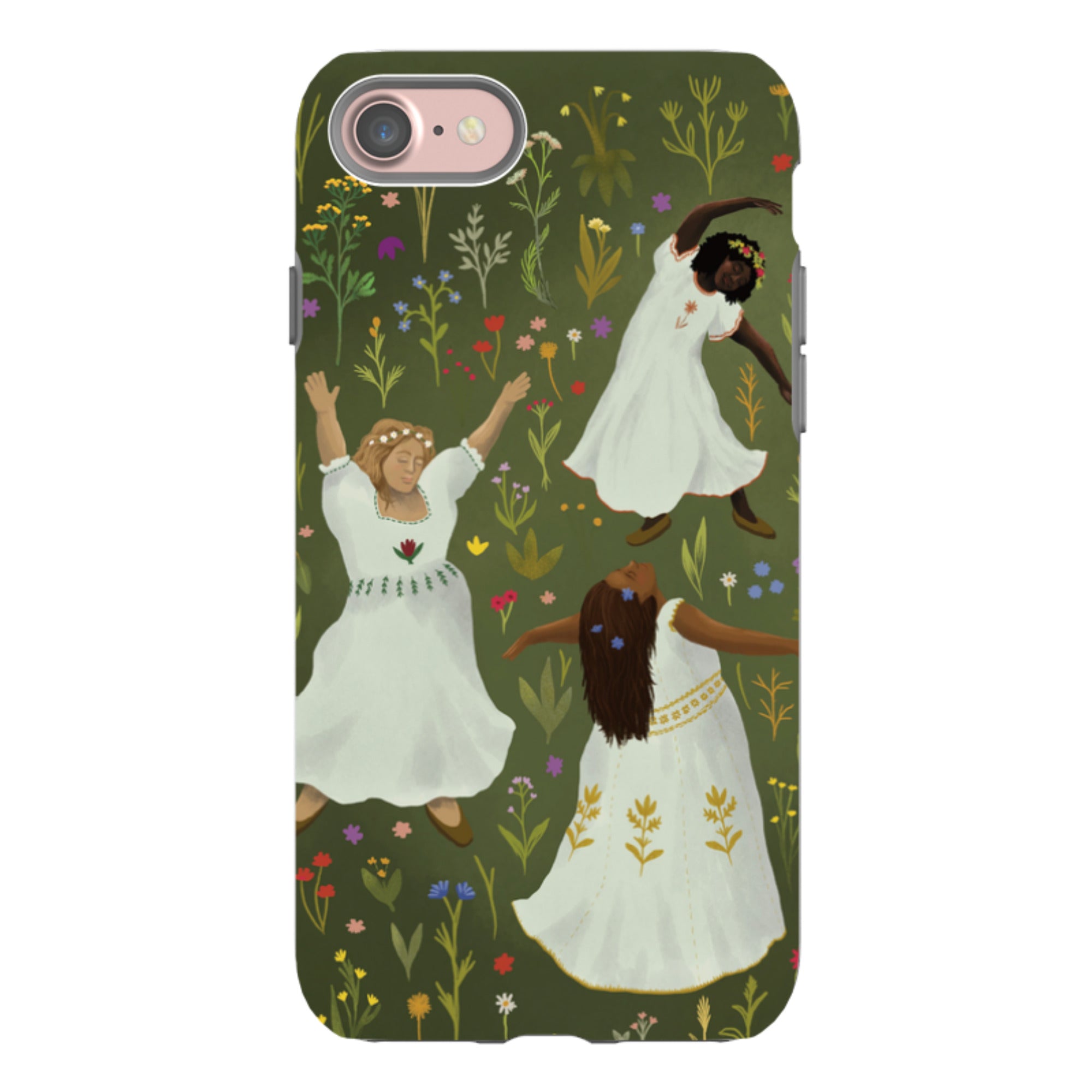 iPhone Tough Case - Folk Dance By Anna Stead