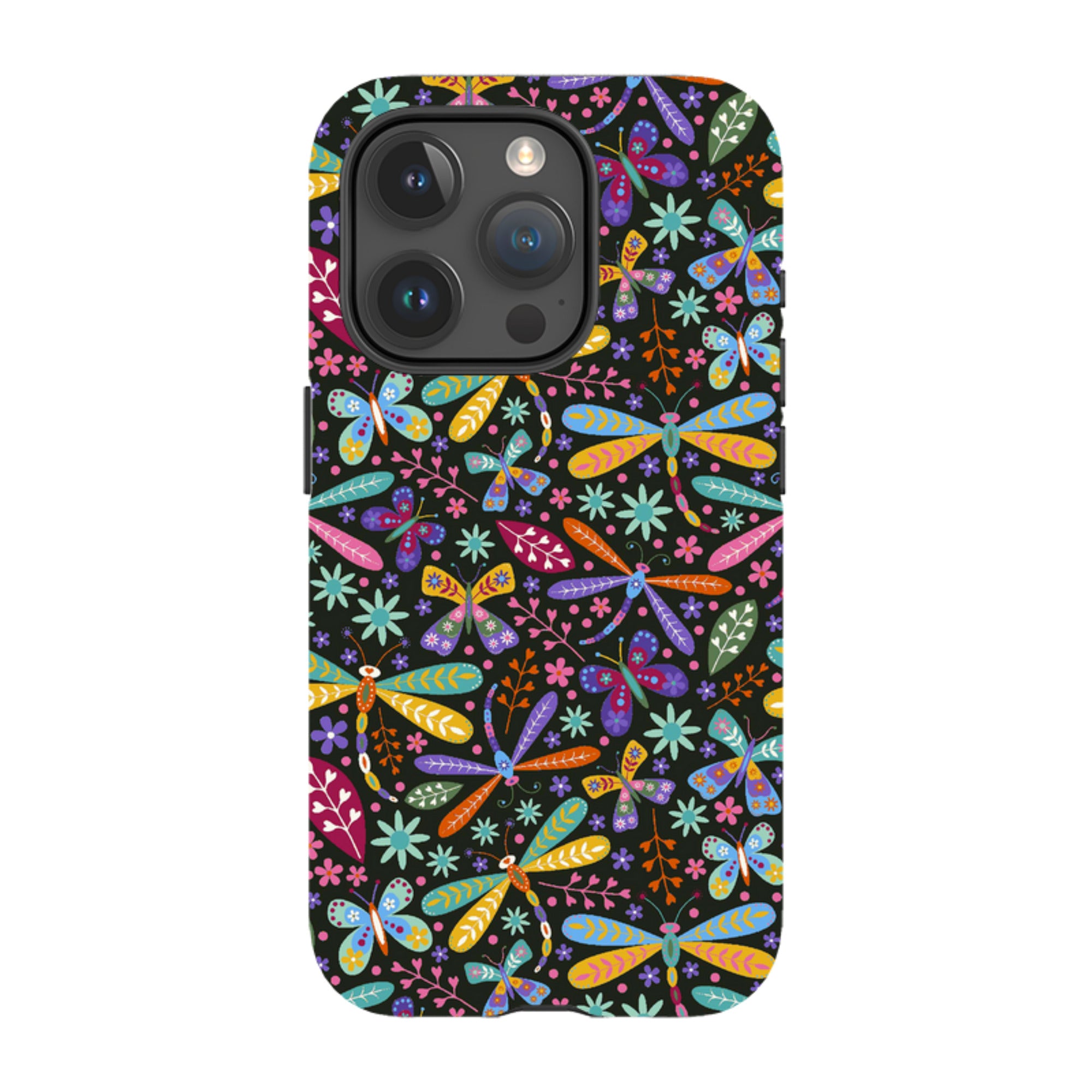 iPhone MagSafe Tough Case -  Dragonflies Multi By Suzy Taylor