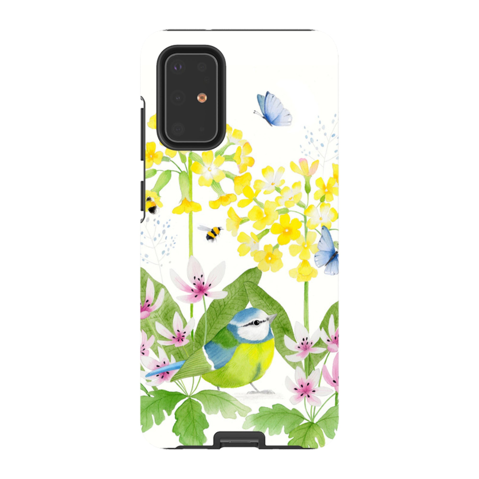 Samsung Tough Case - Blue Tit Garden By Bex Parkin