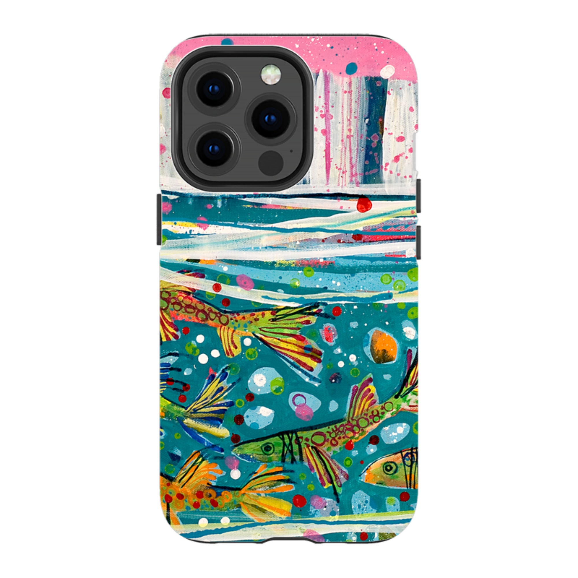 iPhone MagSafe Tough Case -  Something Fishy By Claire West