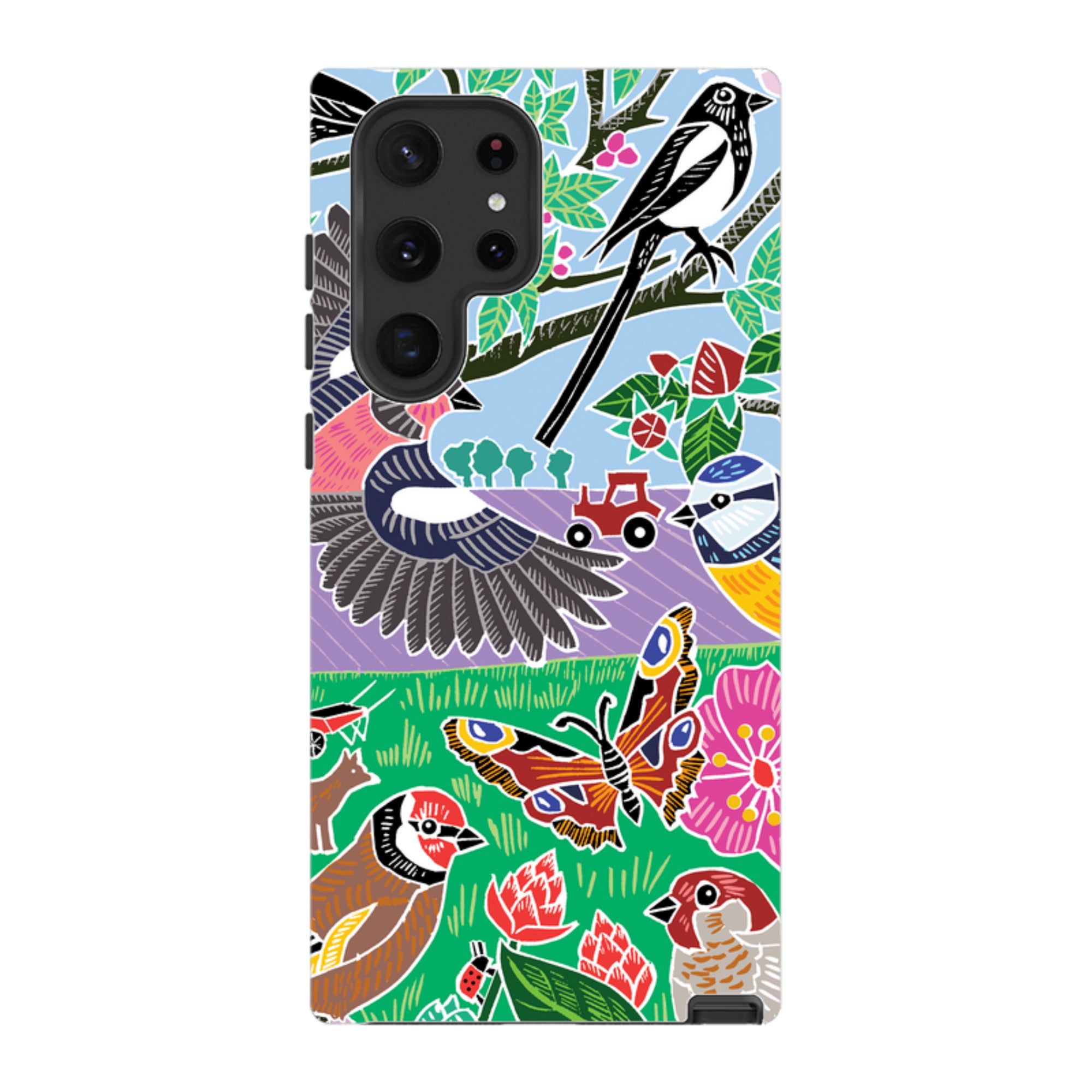 Samsung Tough Case - Garden Bird Jigsaw B By Kate Heiss