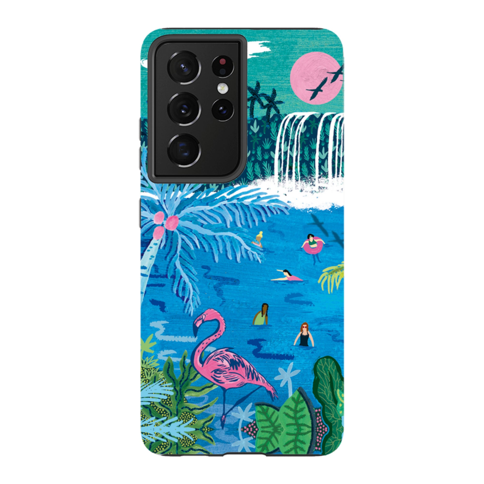 Samsung Tough  Case - Palm Pool By Emma Frances Grant