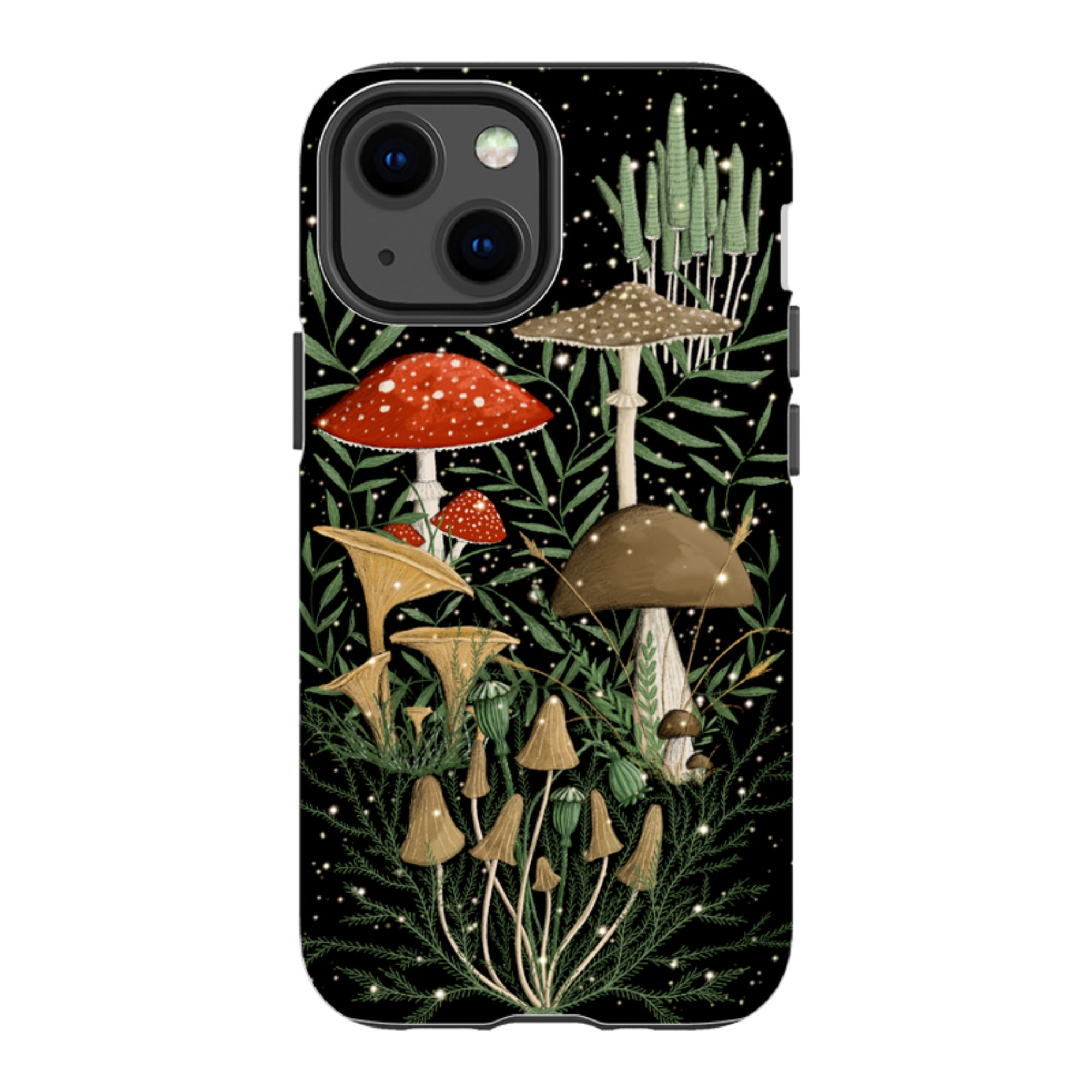 iPhone Tough Case - Mushroom Magic By Maja Lindberg