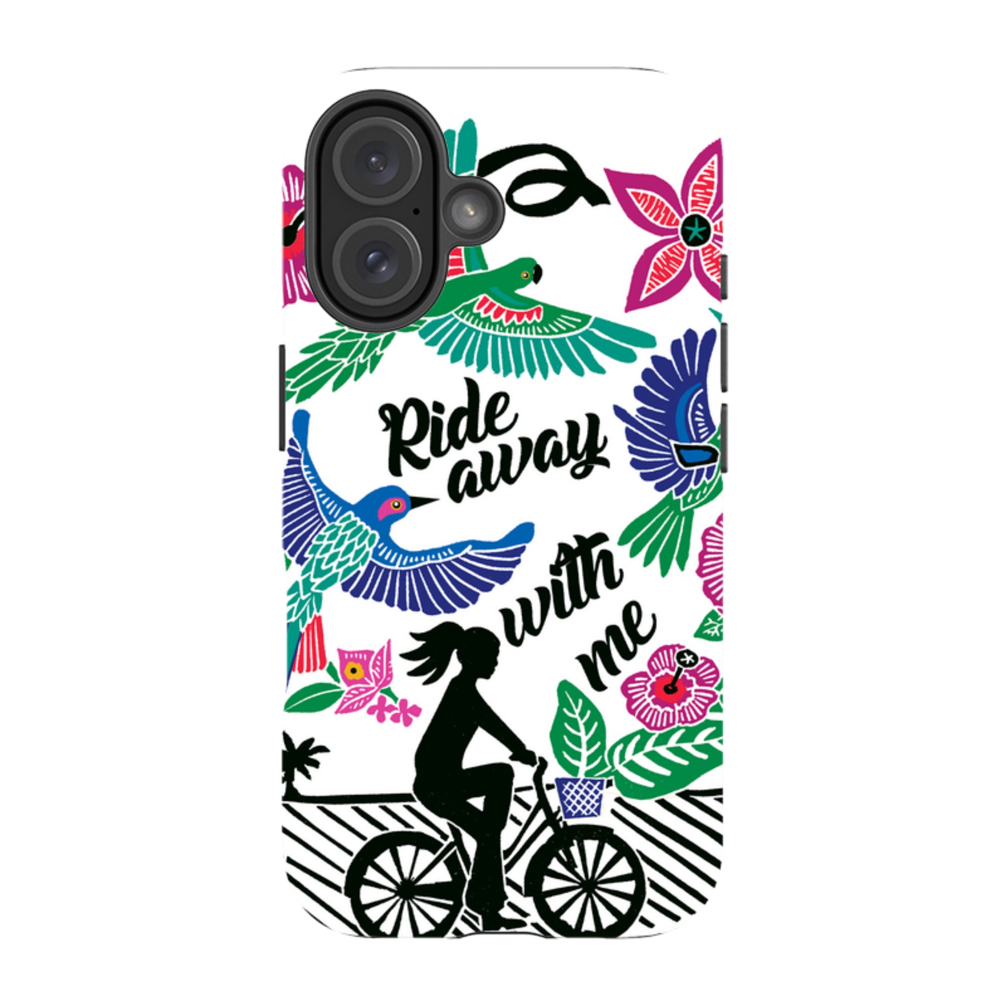 iPhone Tough Case - Ride With Me By Kate Heiss