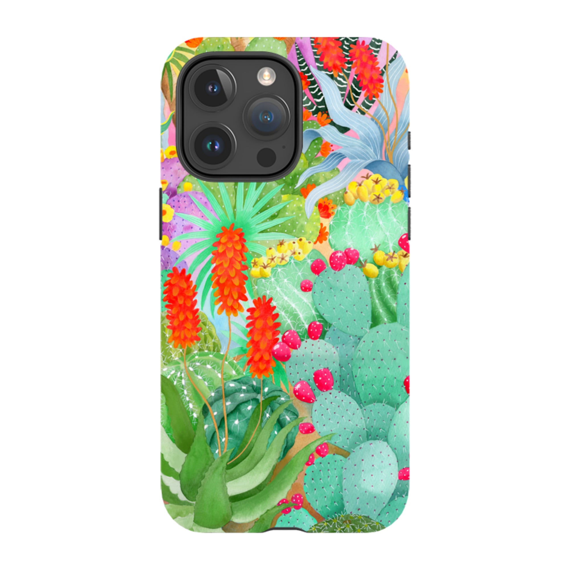iPhone MagSafe Tough Case -  Cactus By Bex Parkin