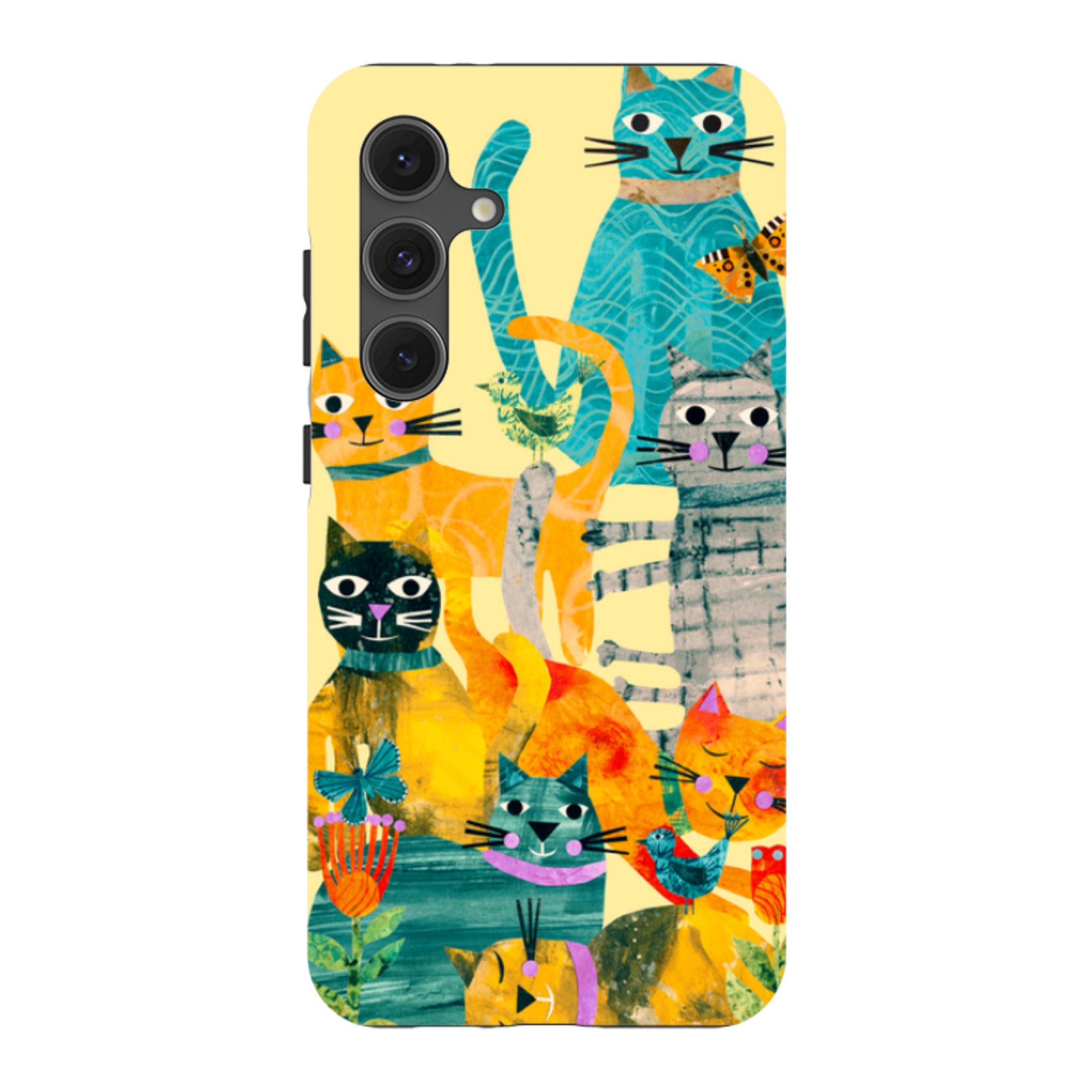 Samsung Tough  Case - Cat Party III By Tracey English