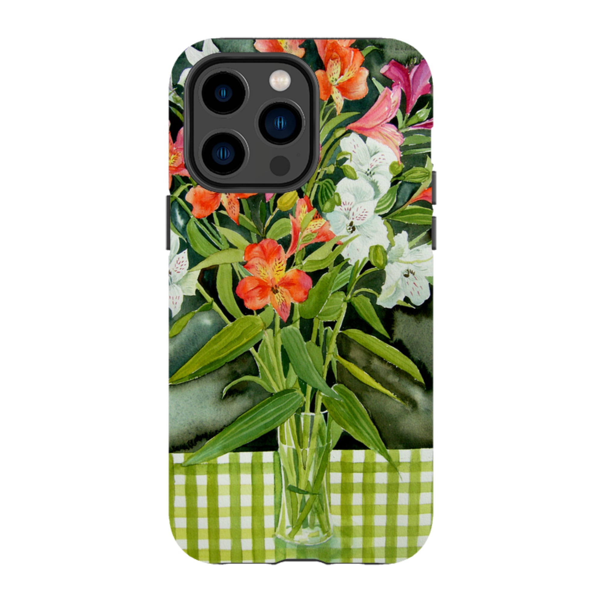 iPhone Tough Case - Fresias By Mary Stubberfield