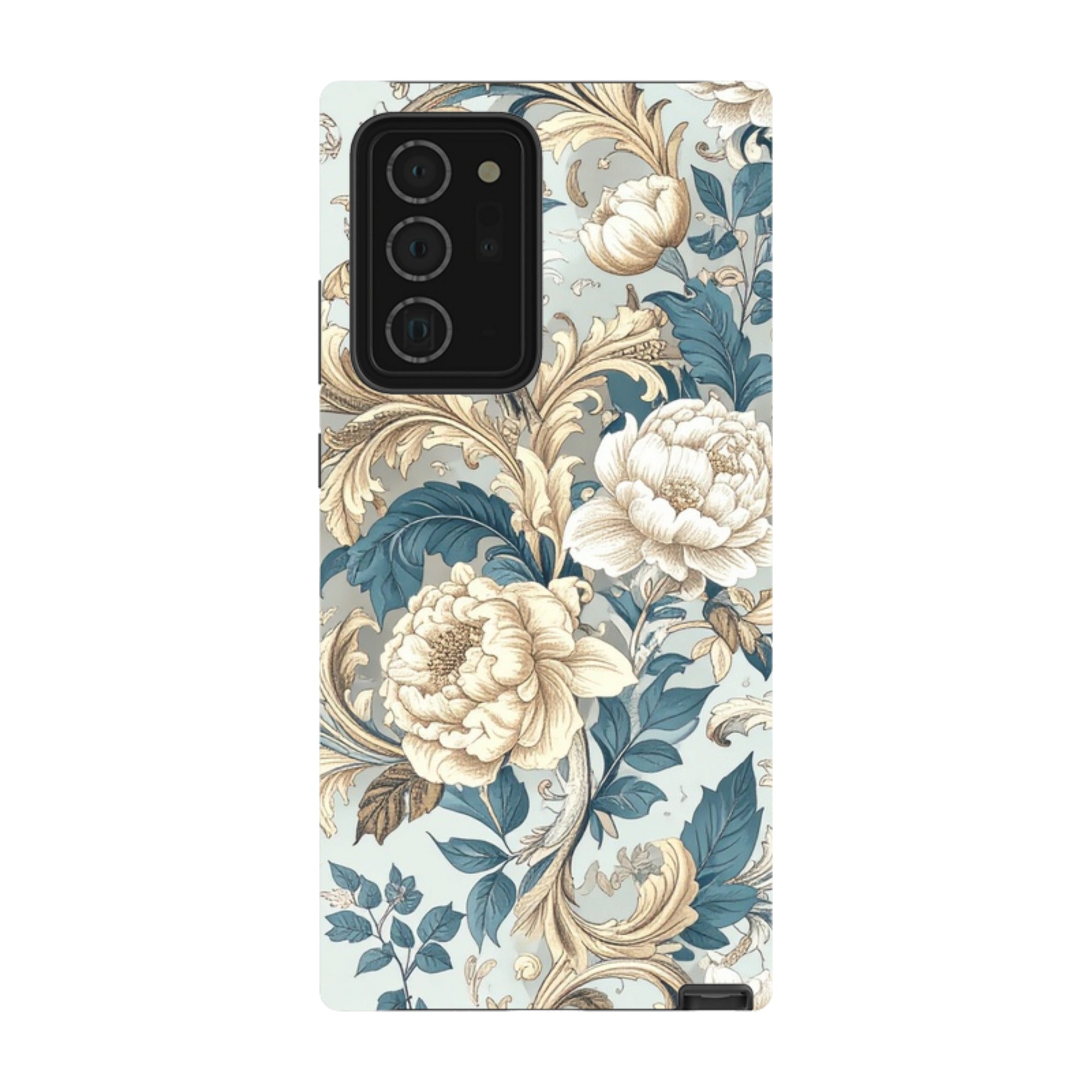 Samsung Tough  Case - Blue and Gold Summer