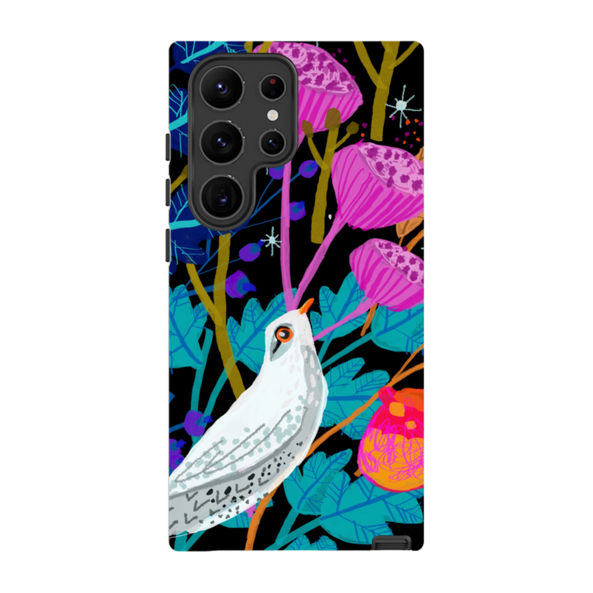 Samsung Tough Case - White Bird By Claire West