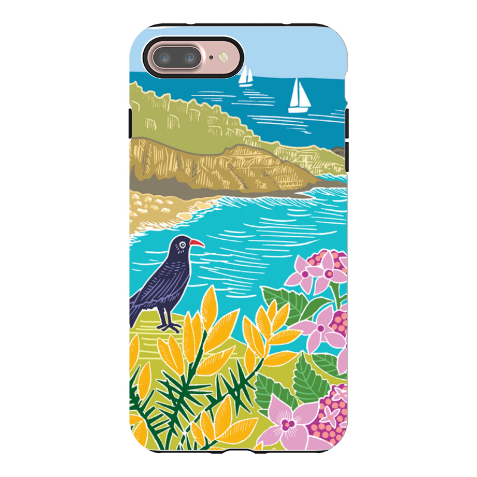 iPhone Tough Case - Porthgwarra Walk By Kate Heiss