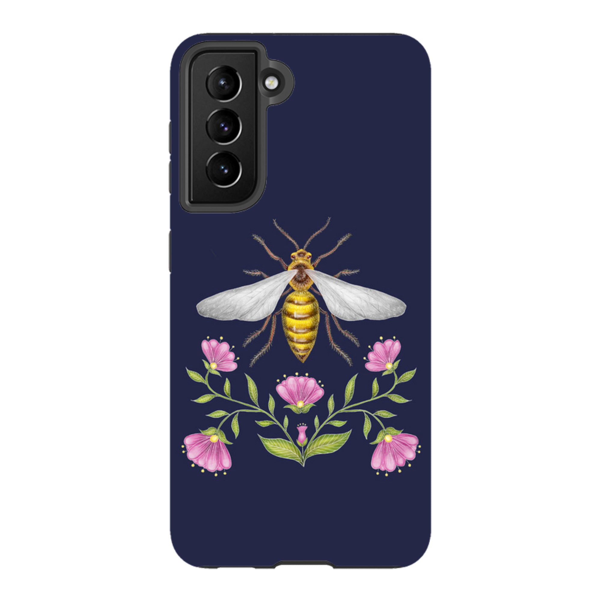 Samsung Tough Case - Wings Of Freedom Navy By Catherine Rowe