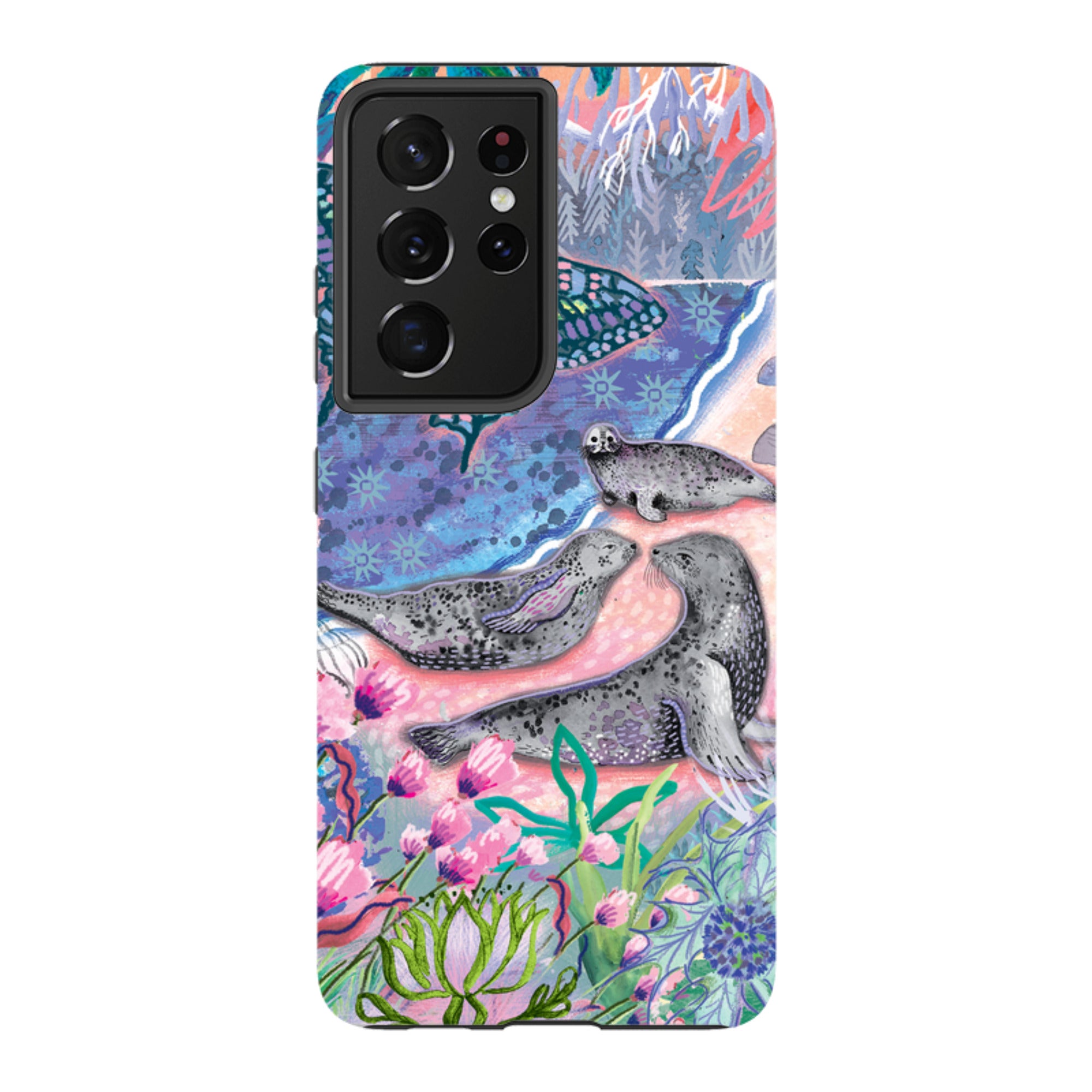 Samsung Tough  Case - Scenic Seals Of Norfolk By Emma Frances Grant