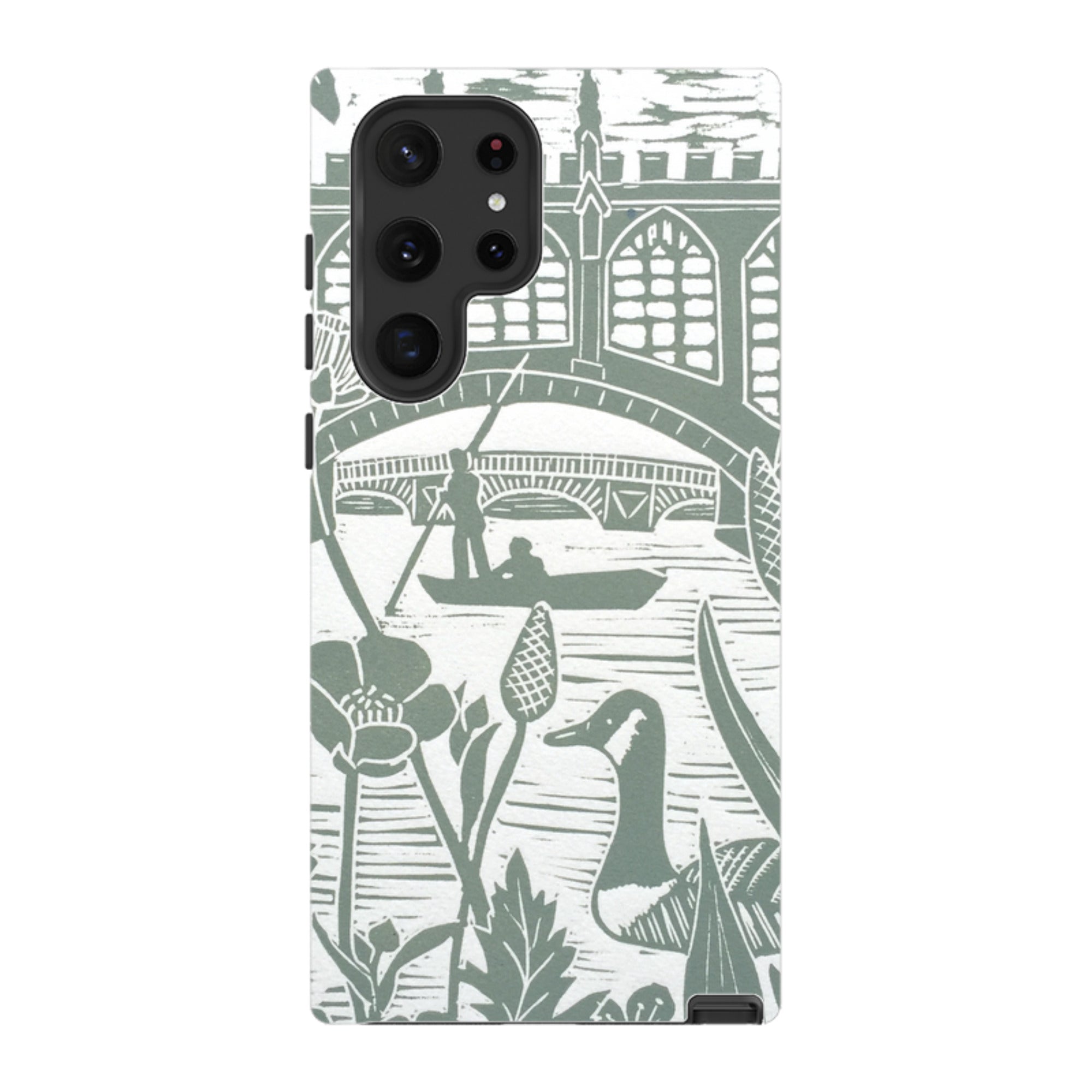 Samsung Tough Case - Punting At Cambridge By Kate Heiss