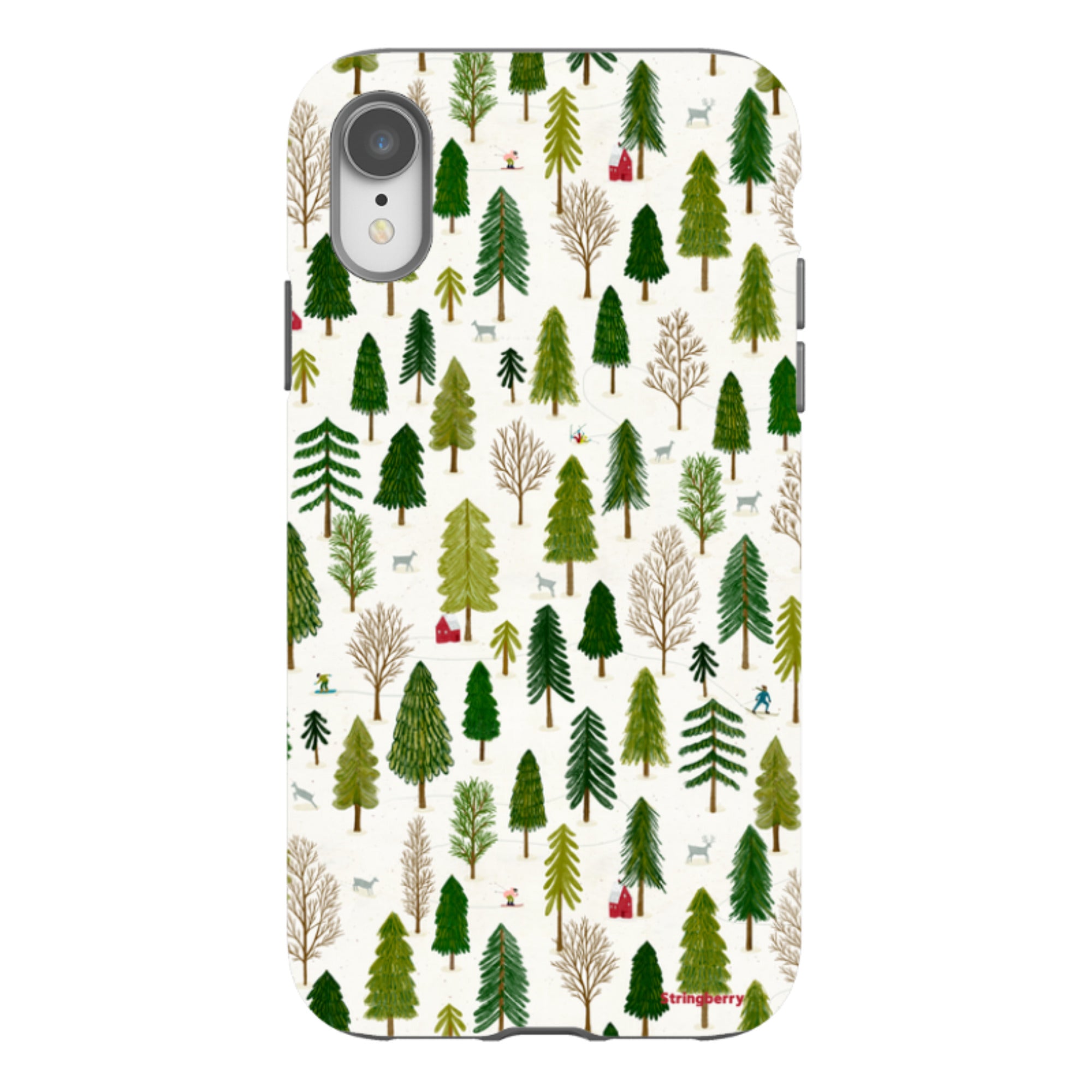 iPhone Tough Case - Winter Landscape IV By Katherine Quinn