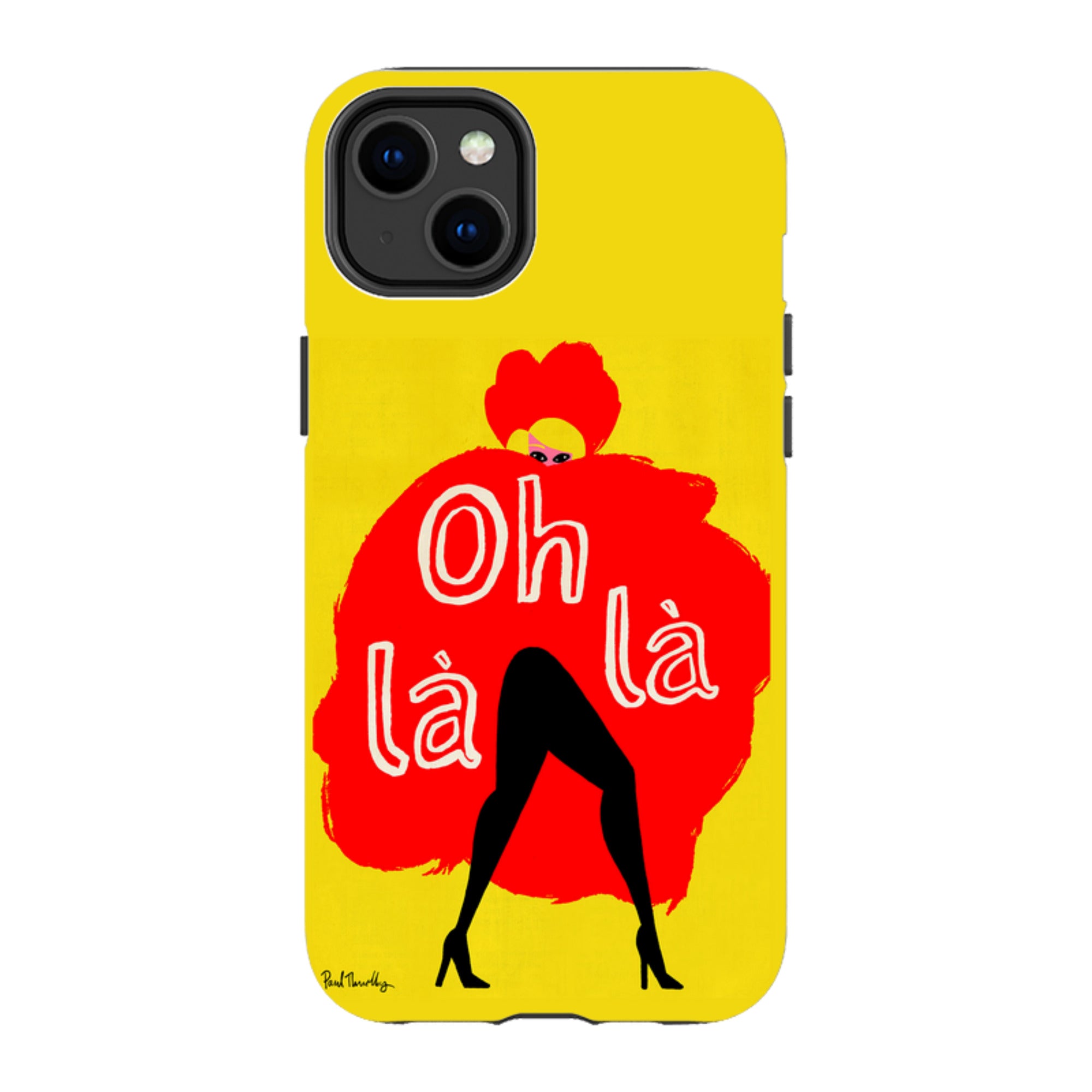 iPhone Tough Case - Oh Lala By Paul Thurlby
