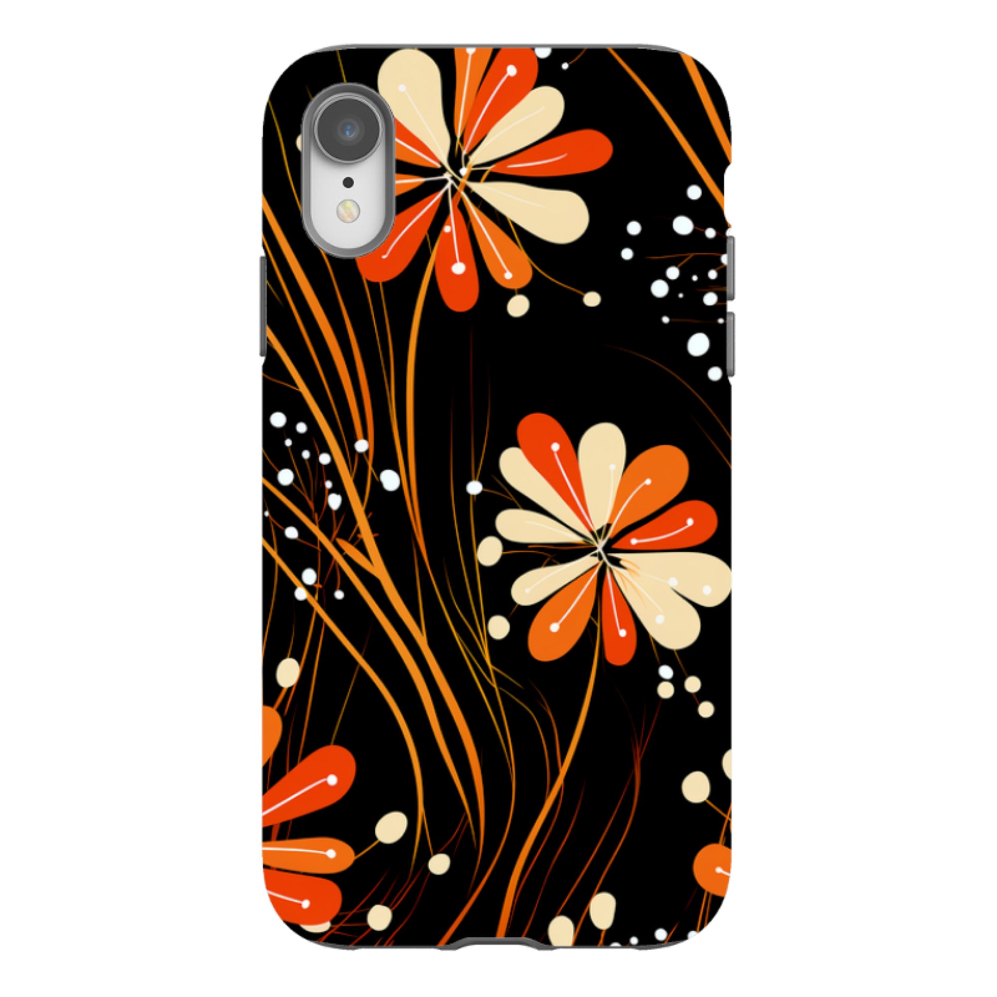 iPhone Tough Case -Floral Stars
