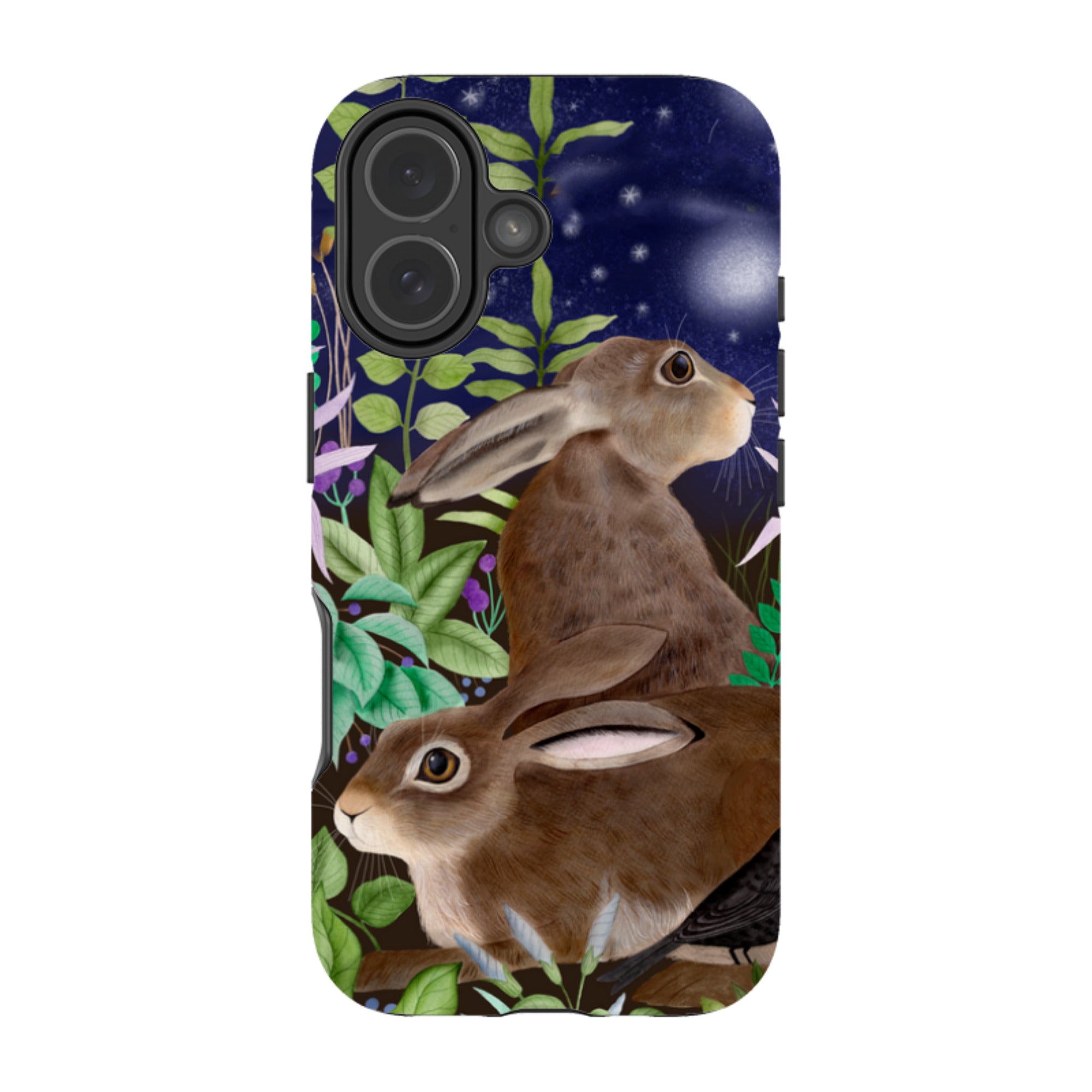iPhone Tough Case - Hares By Bex Parkin